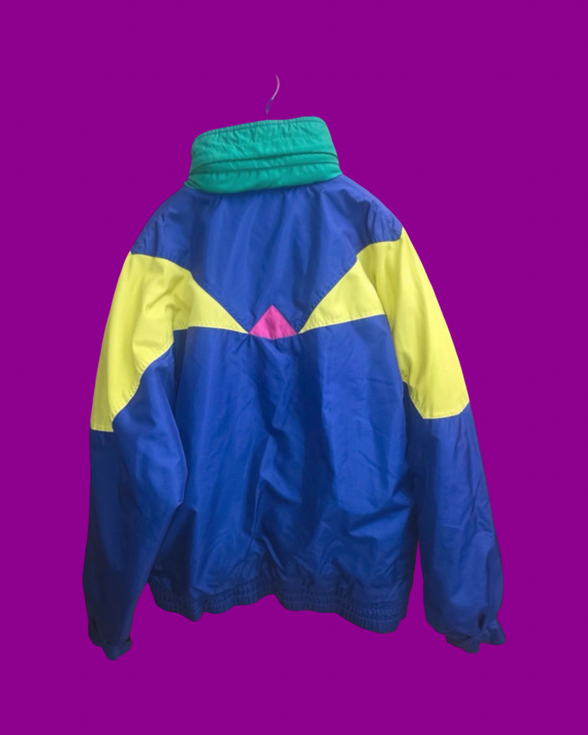 Vintage Multicolor Fantasy 90's Rare Snow Jacket Unisex Size XL