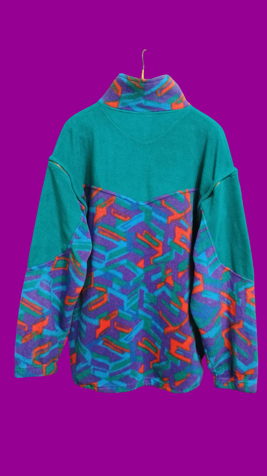Vintage Multicolor Fantasy 90's Fleece Unisex Size XXL