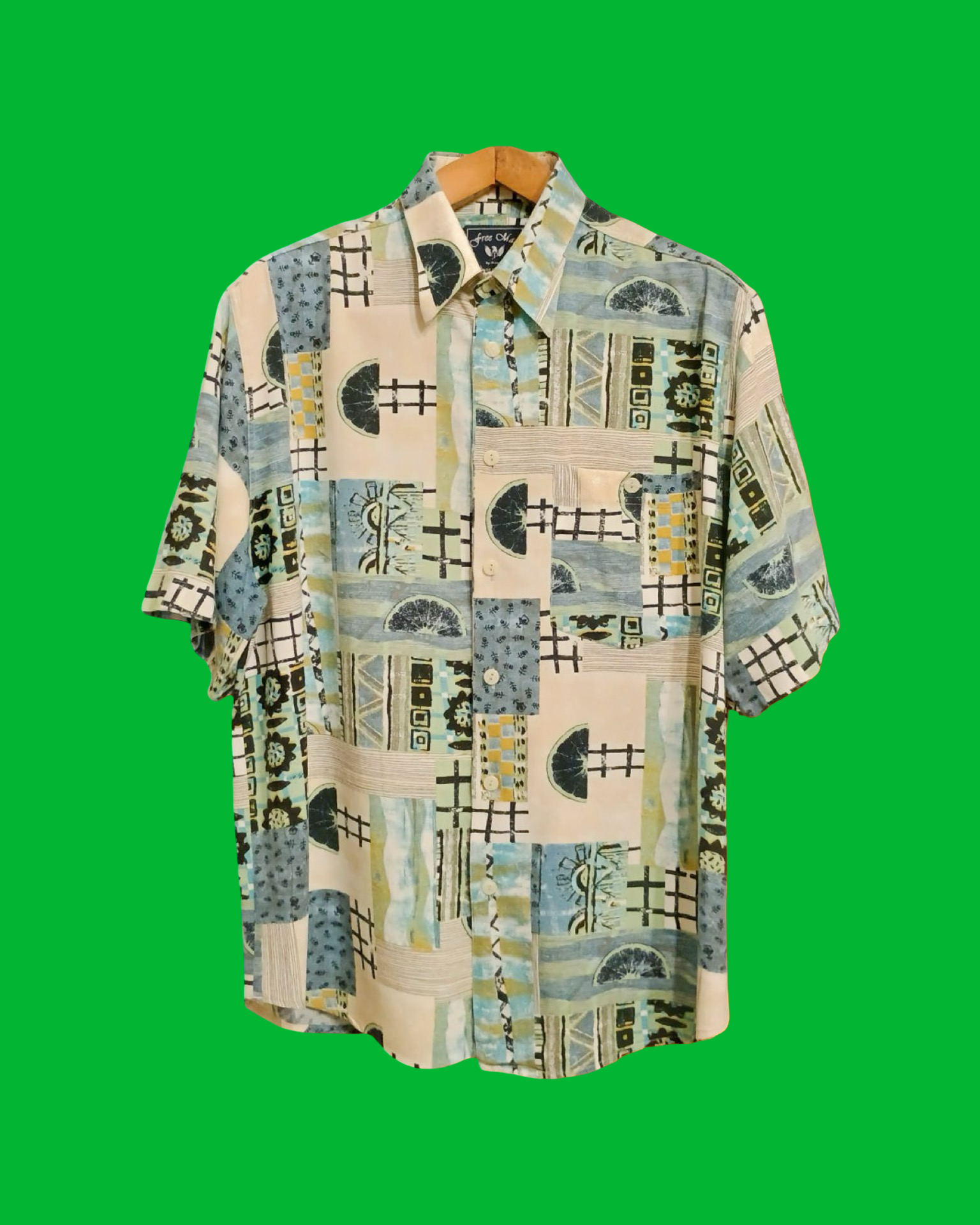 Vintage Multicolor Fantasy 90's Shirt Unisex Size M