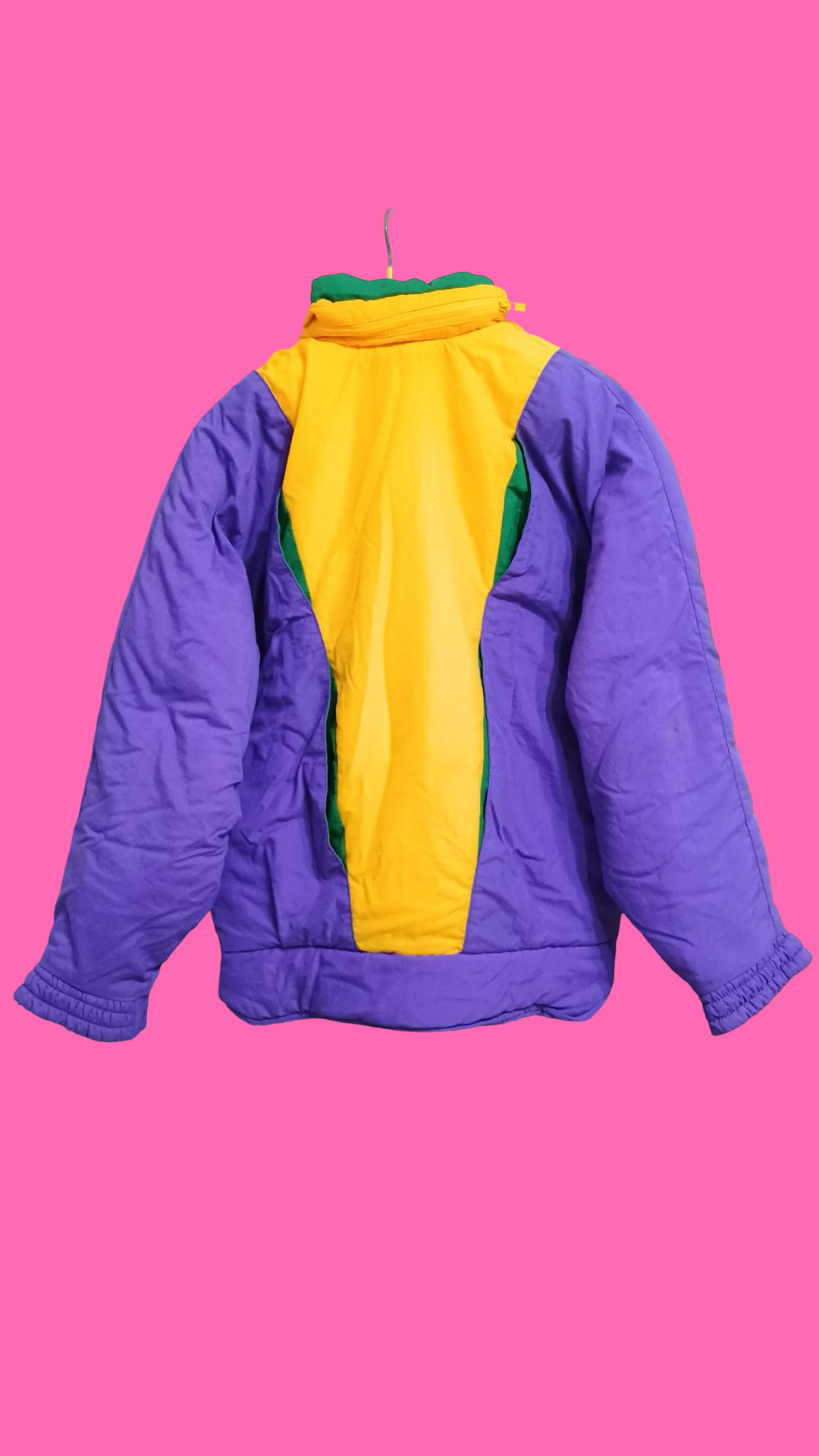 Vintage Multicolor Fantasy 90's Snow Jacket Unisex Size S
