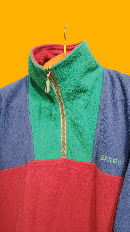 Pile Vintage Multicolor A Fantasia Anni 90 Unisex Size L