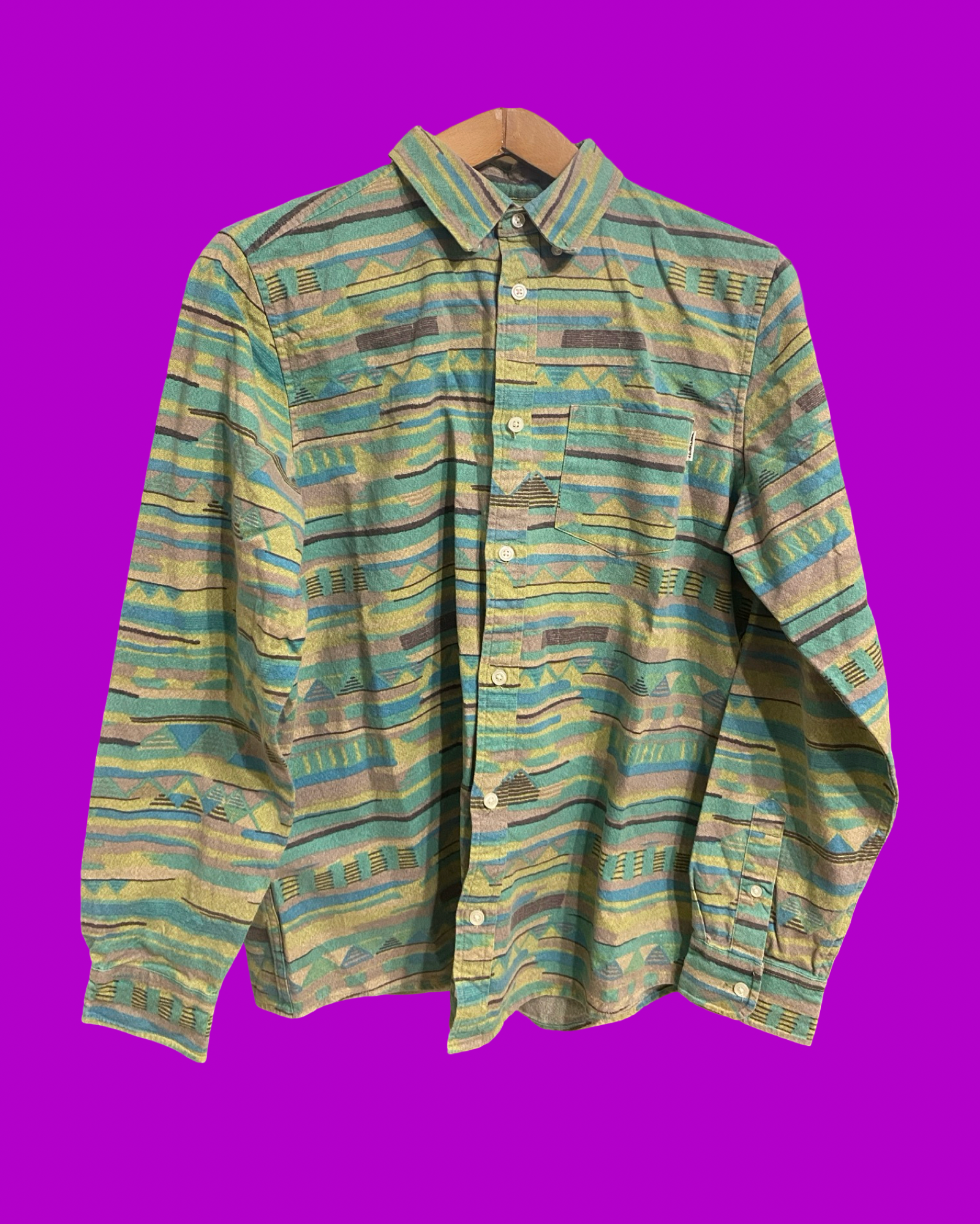 Vintage Multicolor Fantasy 90's Carhartt Shirt Unisex Size M
