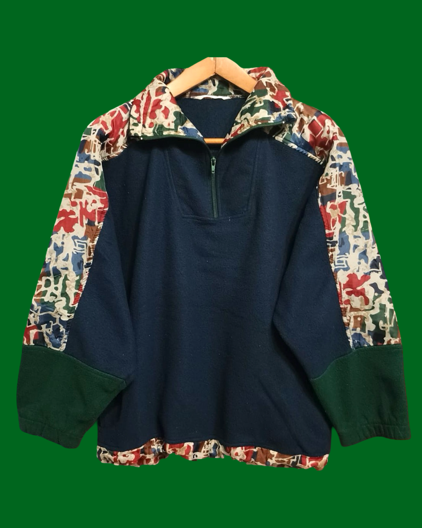 Vintage Multicolor Fantasy 90's Fleece Unisex Size L