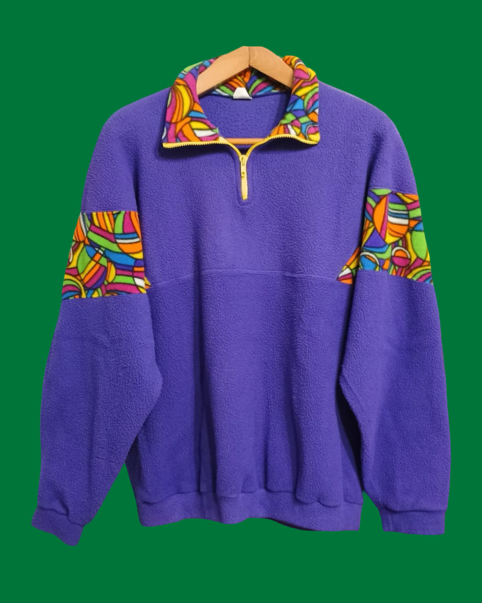 Vintage Multicolor Fantasy 90's Sweatshirt Unisex Size L