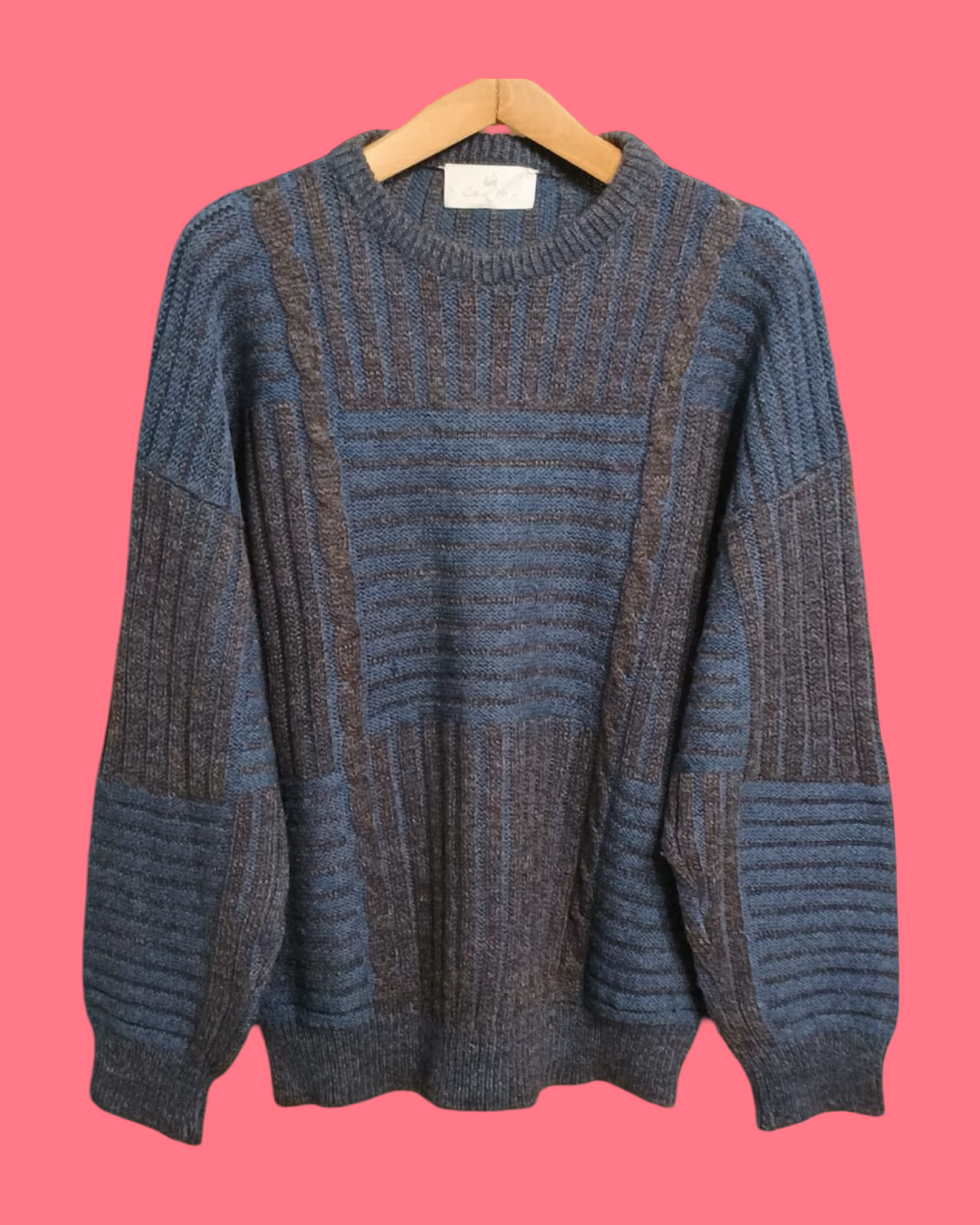 Vintage Multicolor Fantasy 90's Sweater Unisex Size L