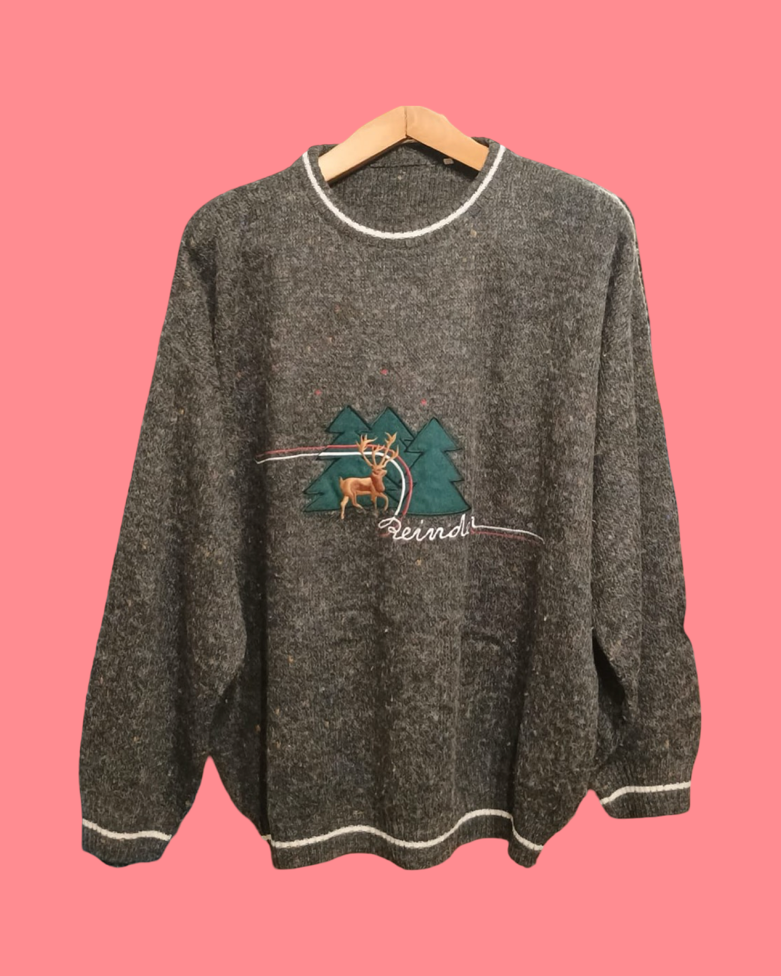 Vintage Multicolor Fantasy 90's Sweater Unisex Size XL
