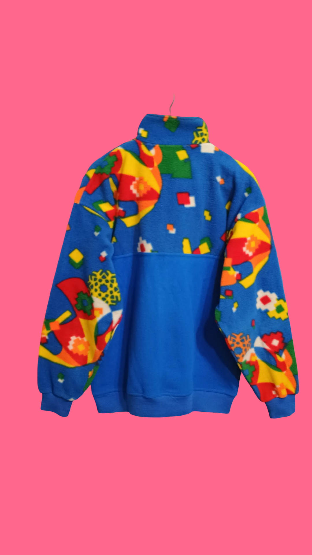 Vintage Multicolor Fantasy 90's Conte of Florence Fleece Unisex Size L