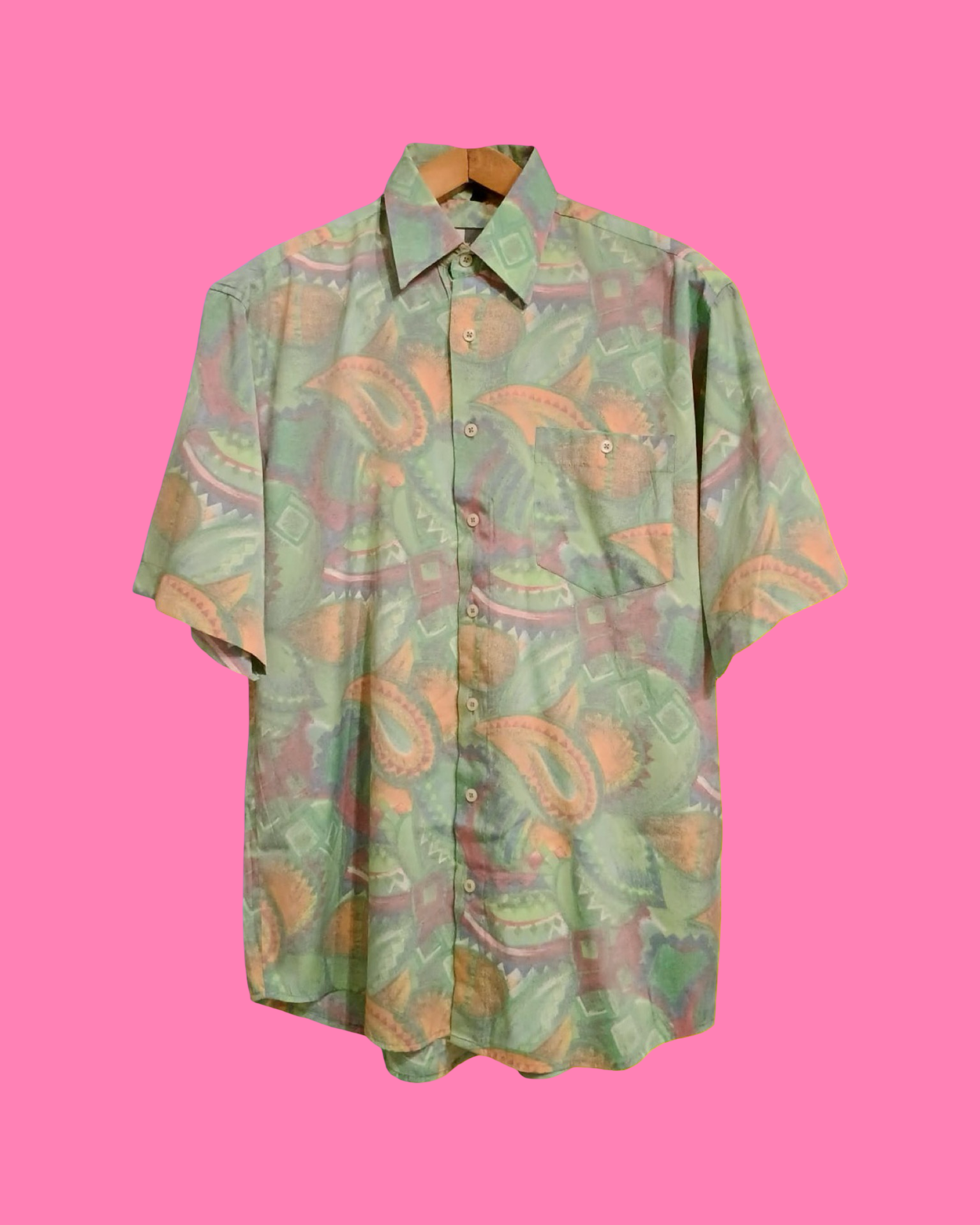 Vintage Multicolor Fantasy 90's Shirt Unisex Size M