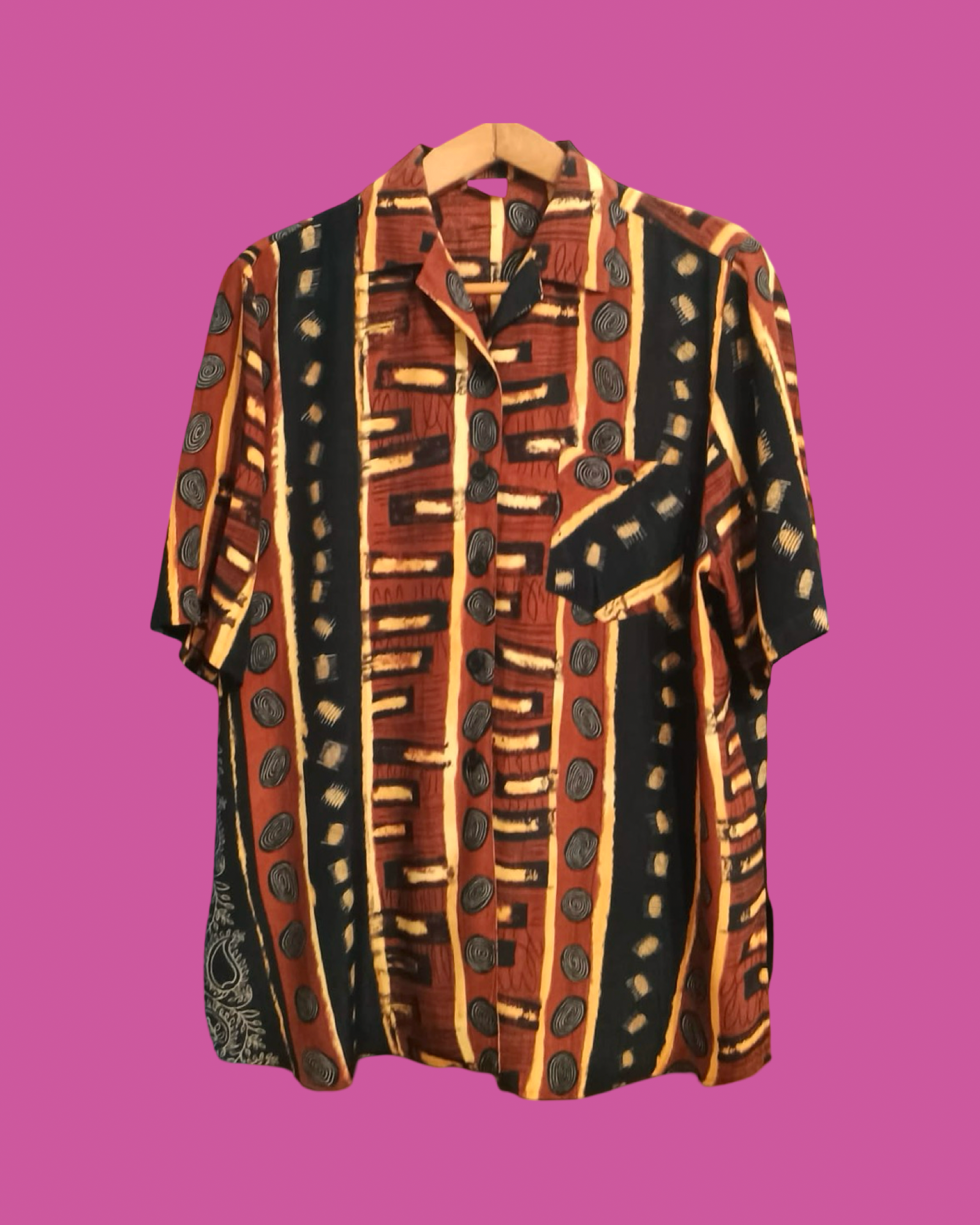 Vintage Multicolor Fantasy 90's Shirt Unisex Size M