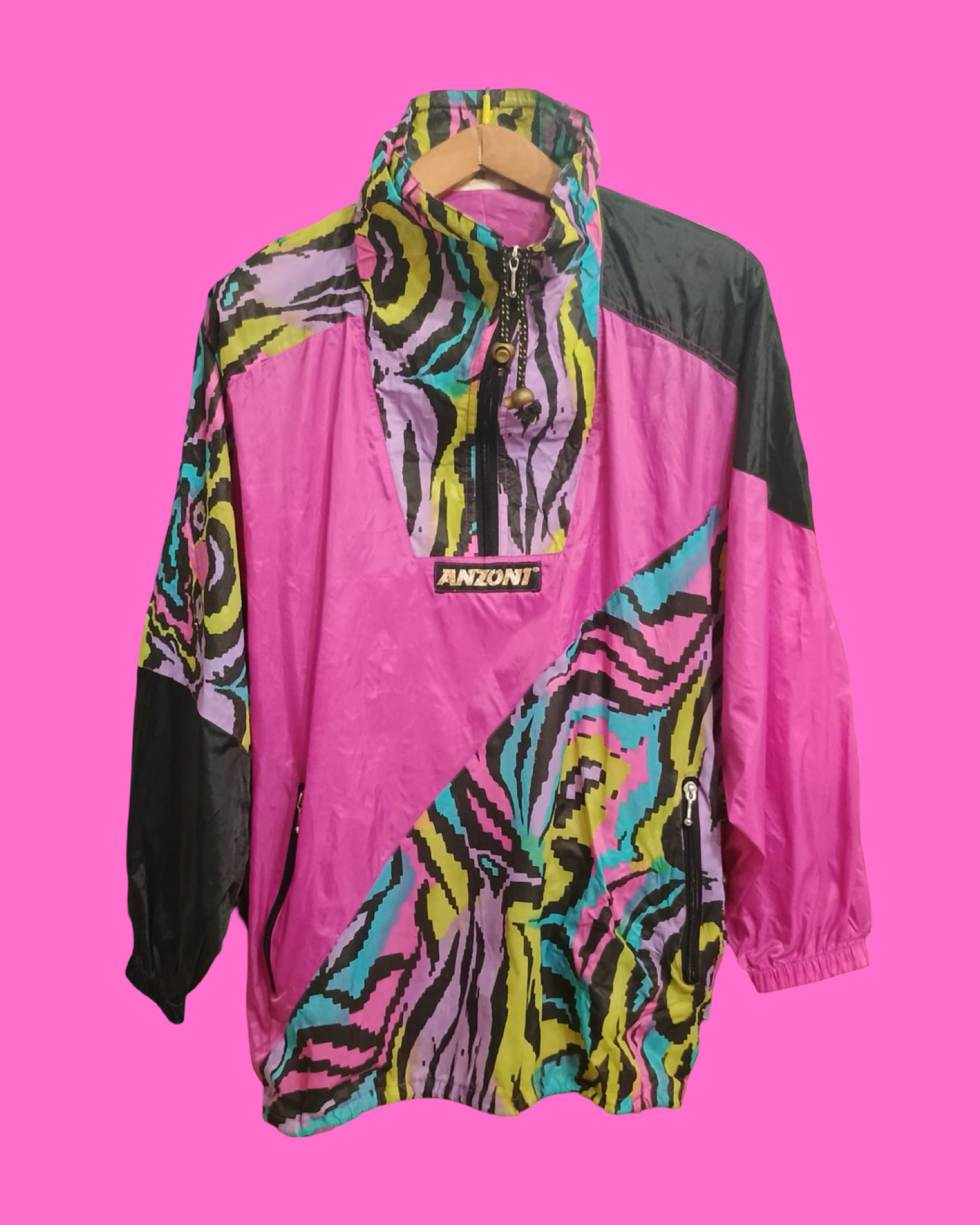 Vintage Multicolor Fantasy 90's Soft Spring Sweatshirt Unisex Size M