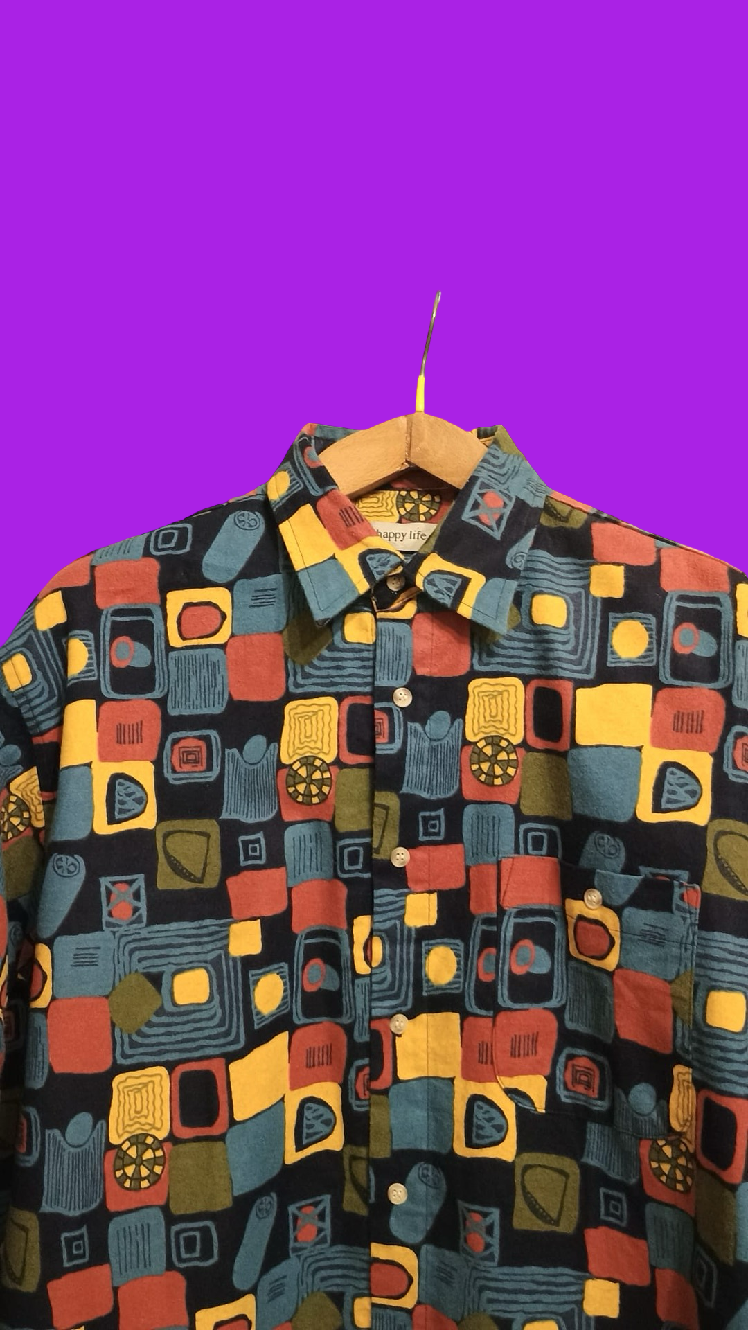 Vintage Multicolor Fantasy 90's Shirt Unisex Size XL