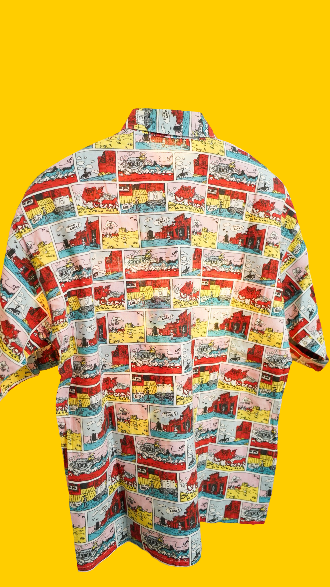 Camicia Fantasia Vintage Multicolor Taglia S