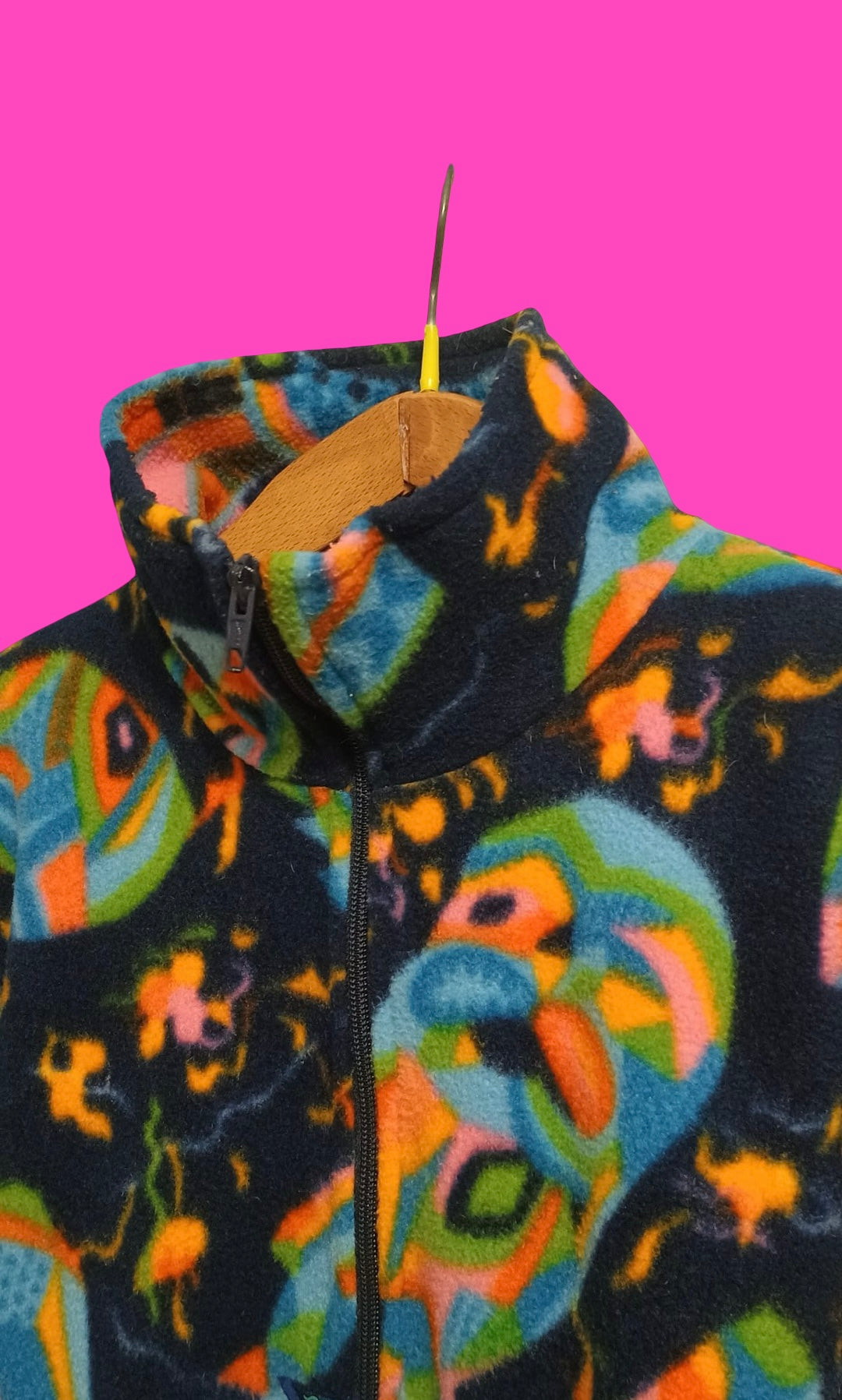 Vintage Multicolor Fantasy 90's Fleece Unisex Size XL
