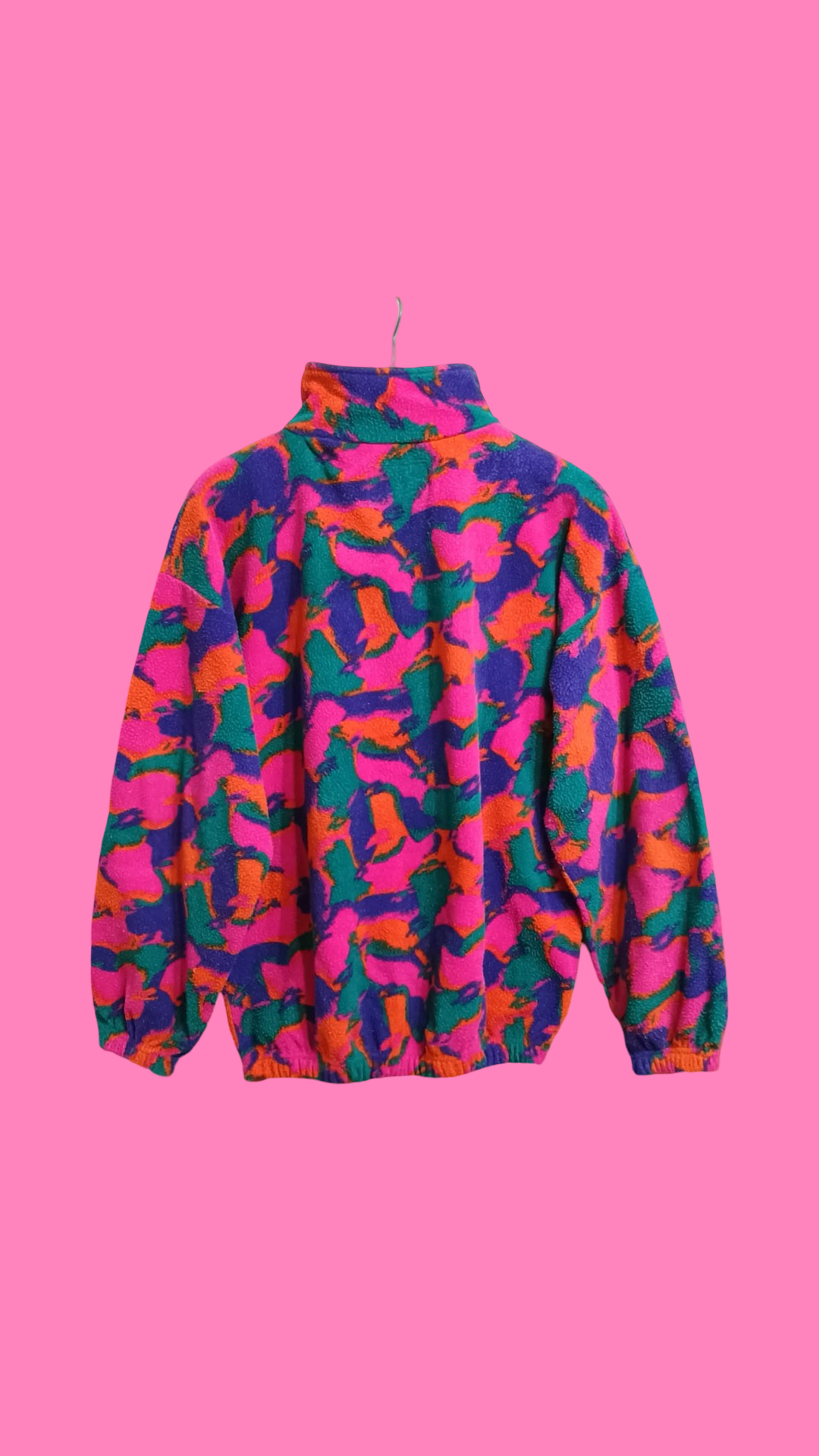 Vintage Multicolor Fantasy 90's Fleece Unisex Size L