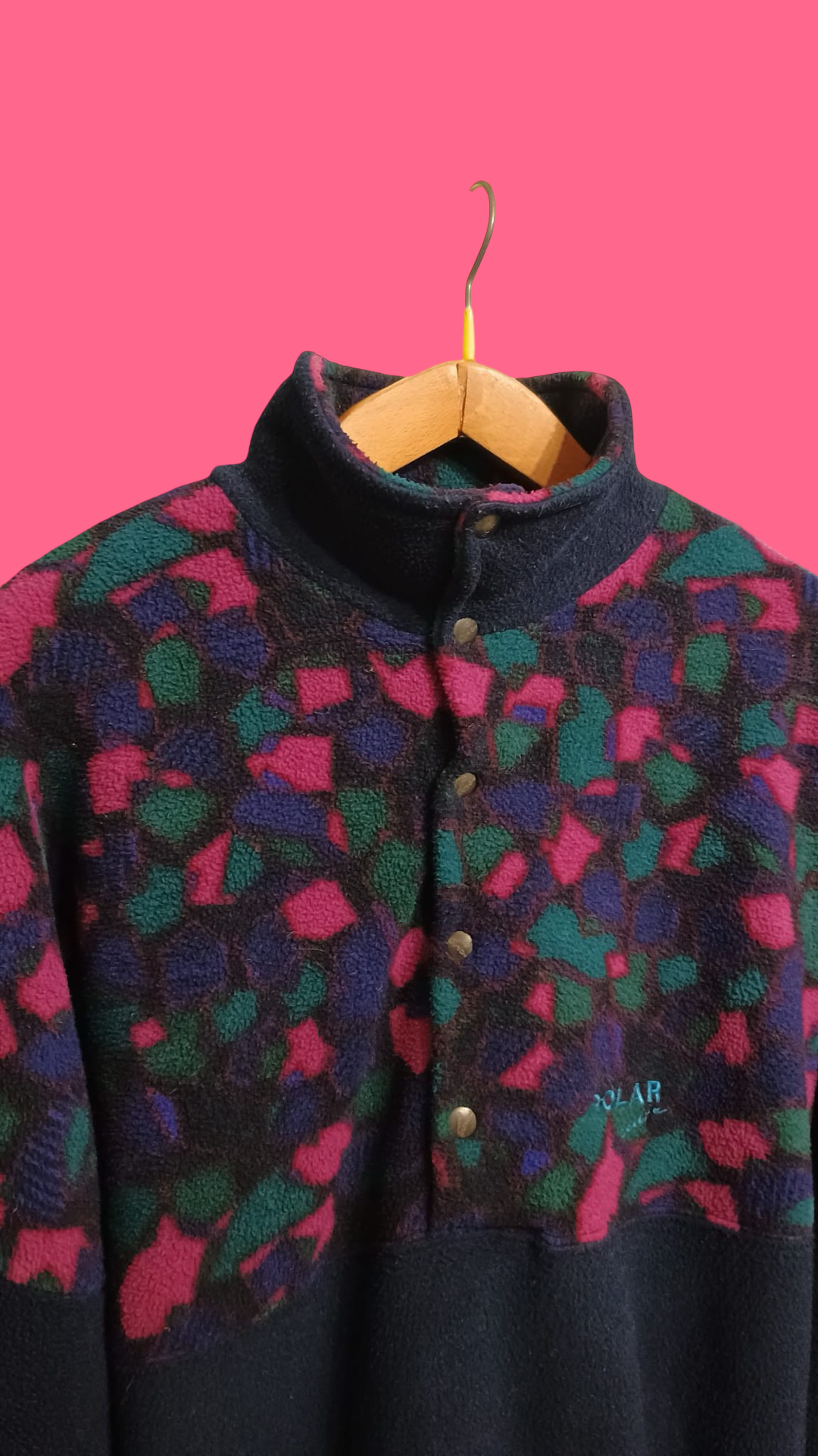 Vintage Multicolor Fantasy 90's Fleece Unisex Size XL