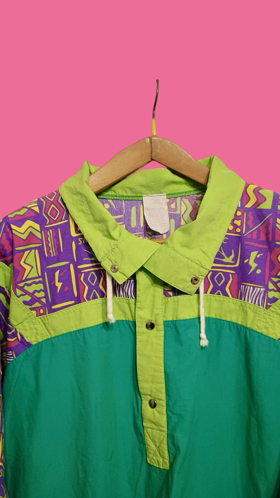 Vintage Multicolor Fantasy 90's Sweatshirt Unisex Size M