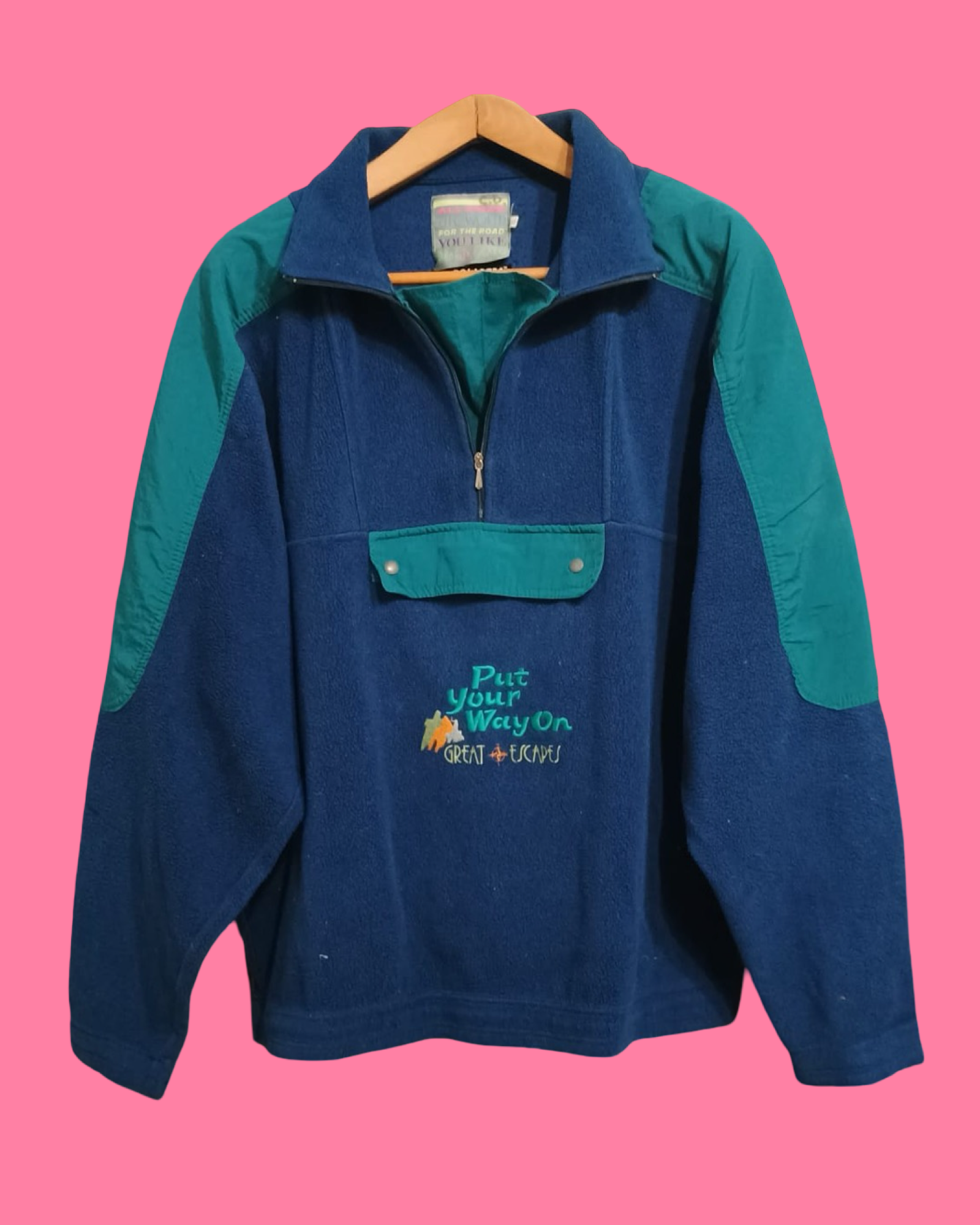 Vintage Multicolor Fantasy 90's Sweatshirt Unisex Size XL