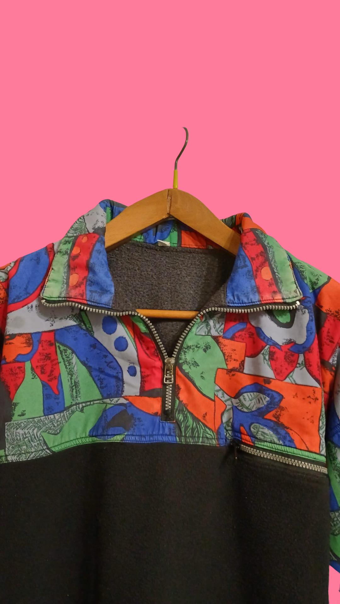 Vintage Multicolor Fantasy 90's Fleece Unisex Size XL