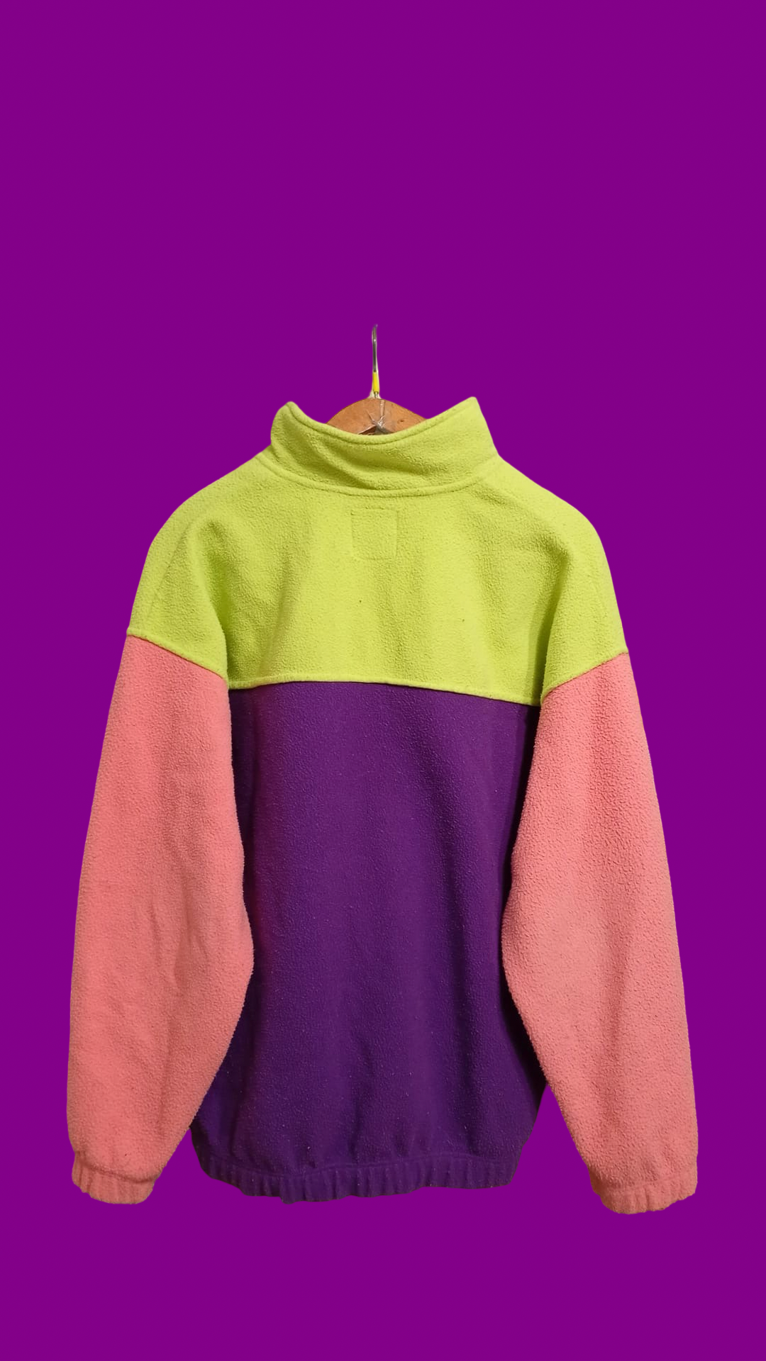 Vintage Multicolor Fantasy 90's Rare Fleece Unisex Size L