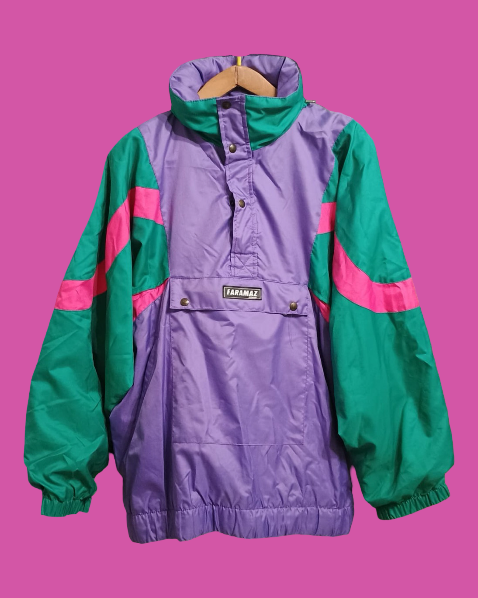 Vintage Multicolor Fantasy 90's Soft Jacket Unisex Size L