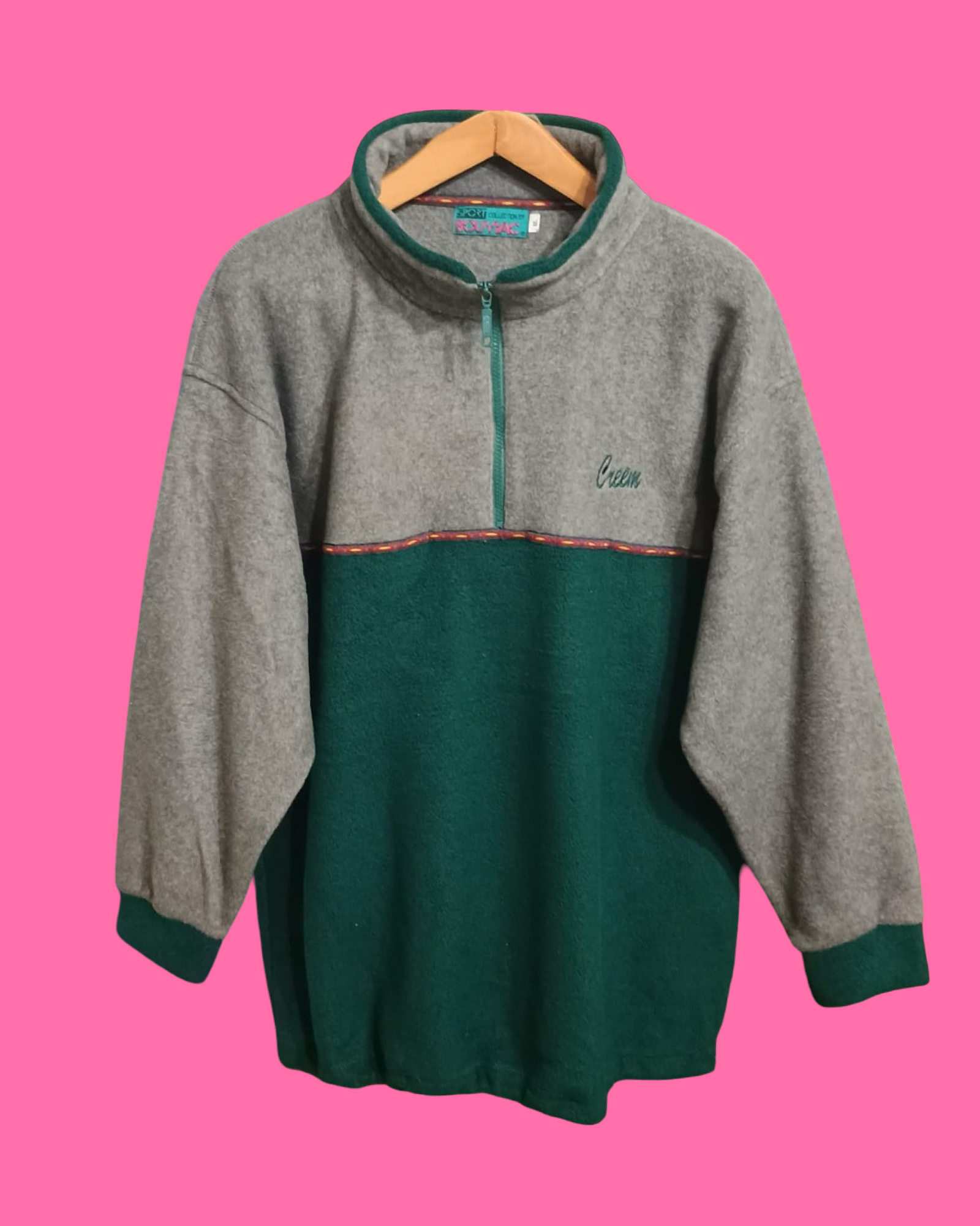 Vintage Multi Fantasy 90's Pile Sweatshirt Sweatshirt Unisex Size XL