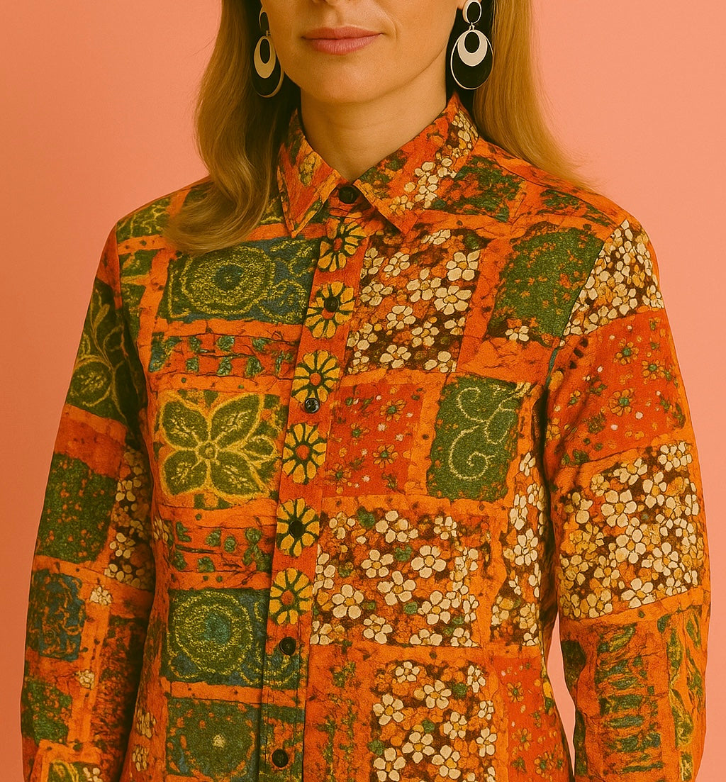Vintage Multicolor Fantasy 90's Shirt Unisex Size M