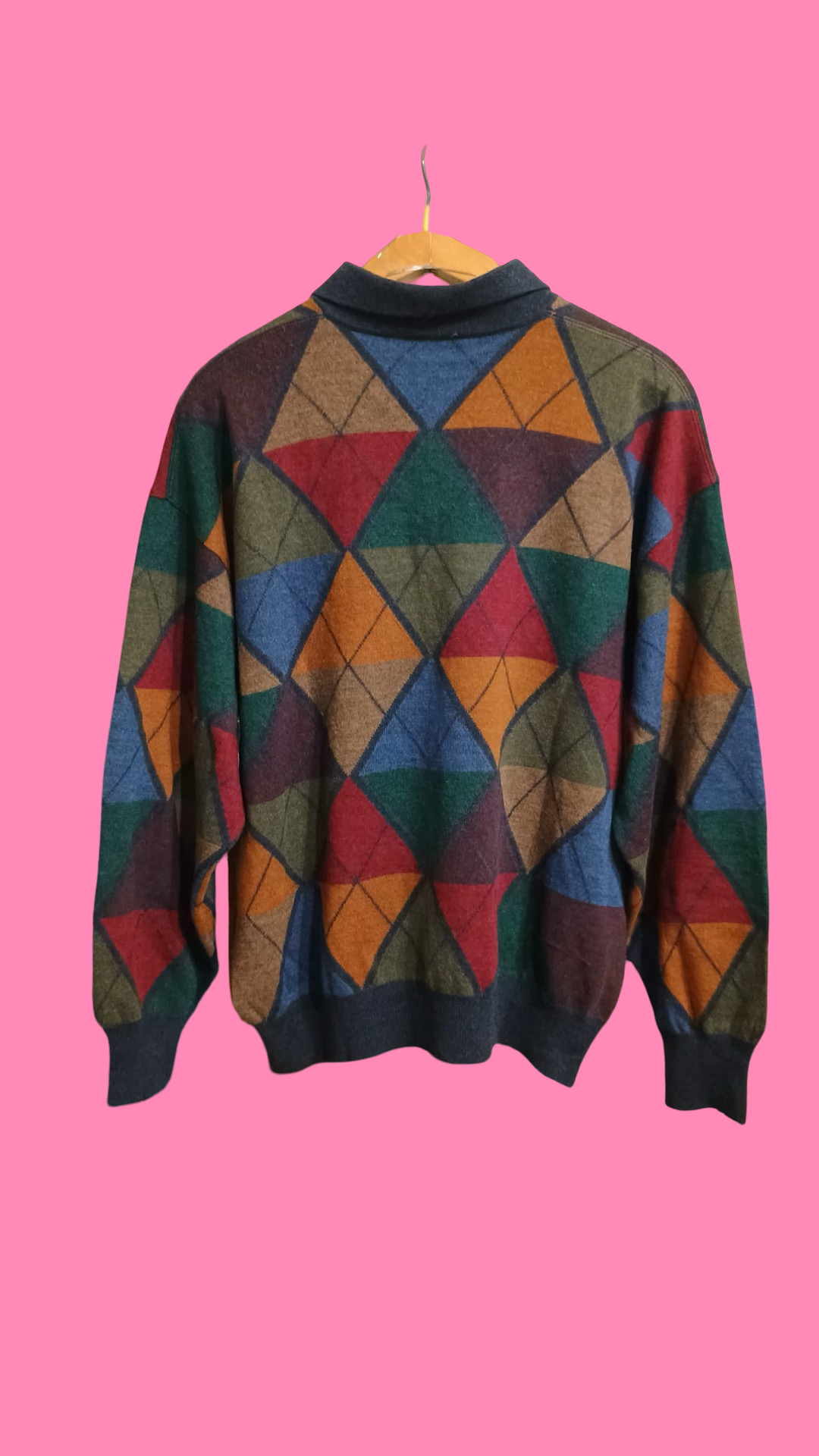 Vintage Multicolor Fantasy 90's Sweater Unisex Size XL