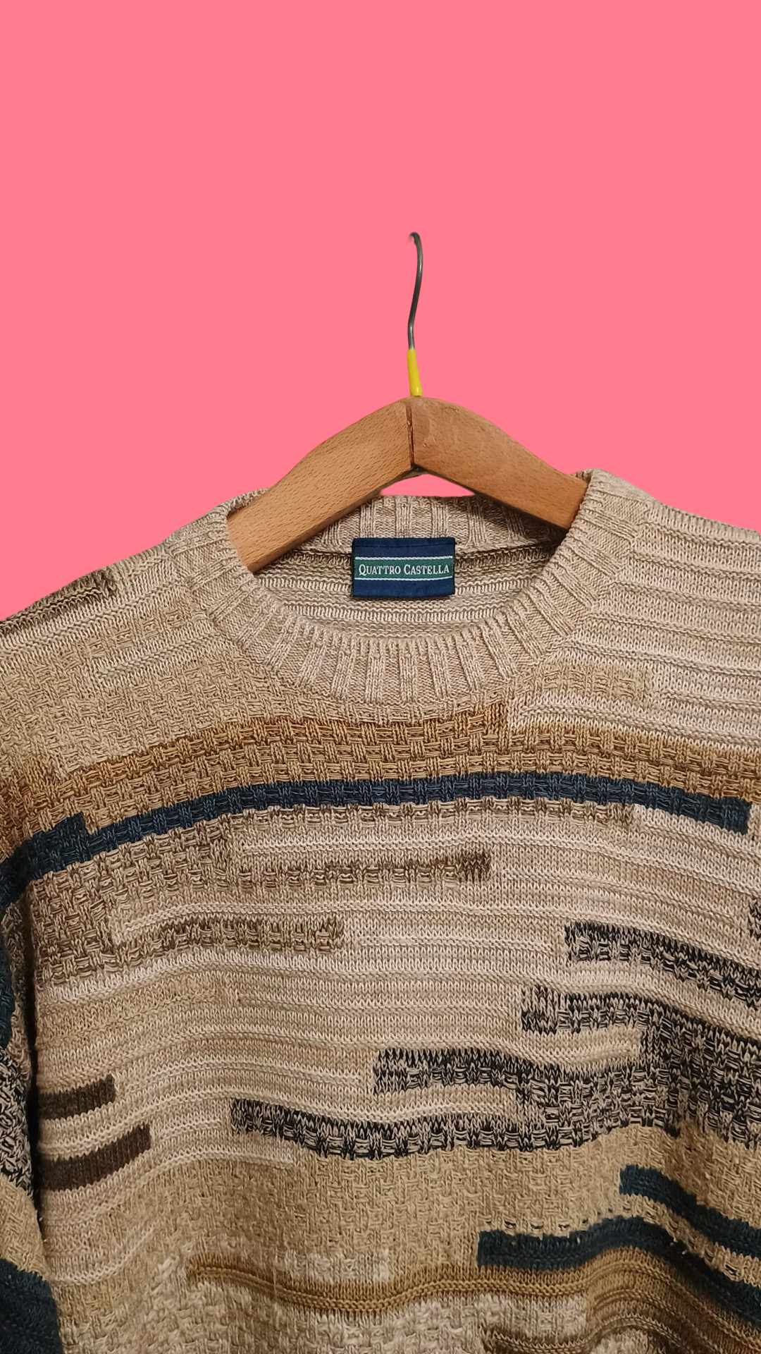 Vintage Multicolor Fantasy 90's Sweater Unisex Size XL