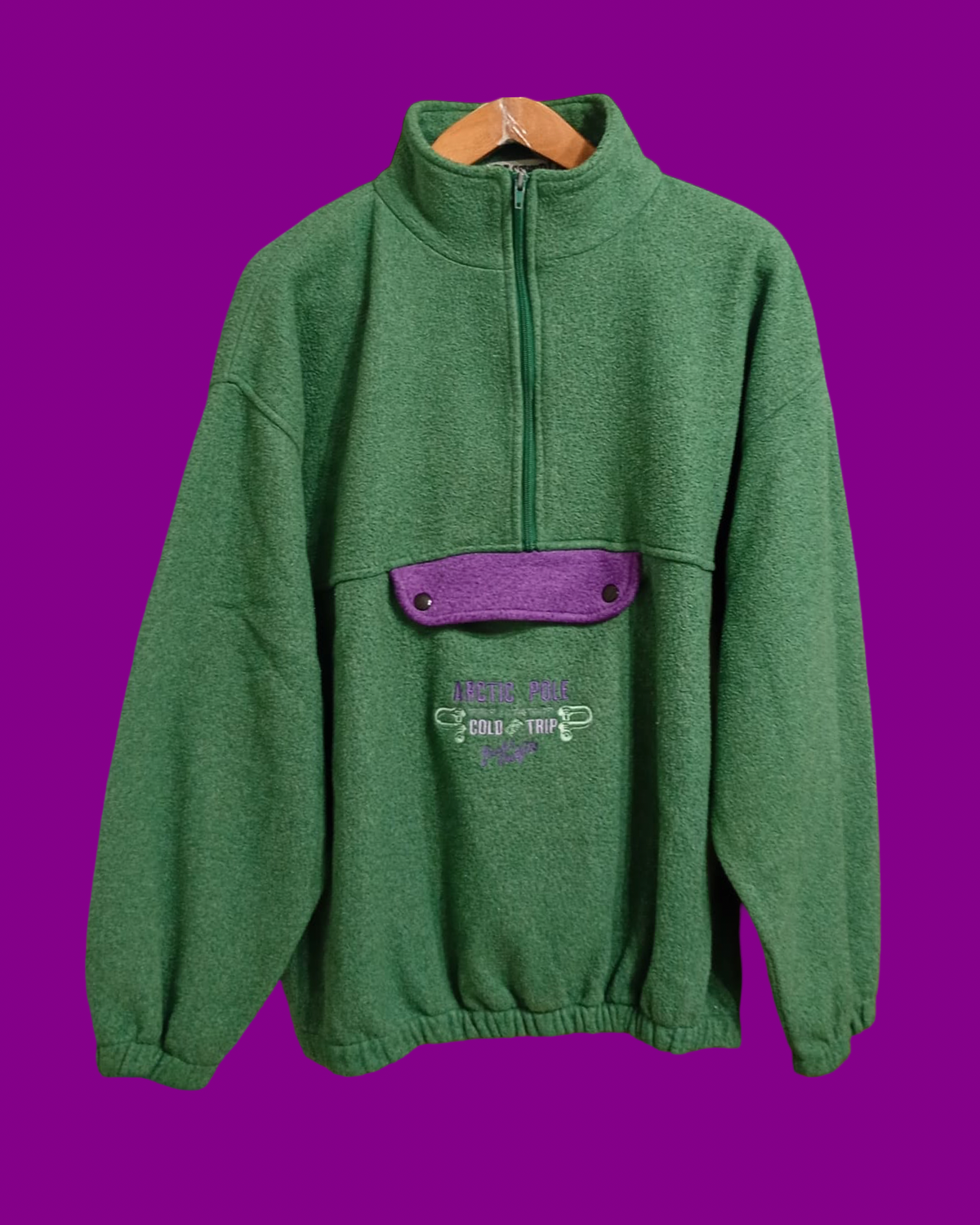 Vintage Multicolor Fantasy 90's Rare Fleece Unisex Size XL