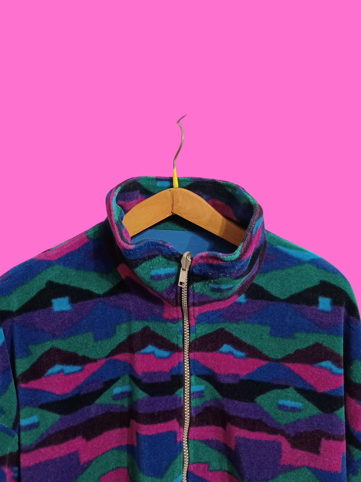 Vintage Multicolor Fantasy 90's Fleece Unisex Size XXL