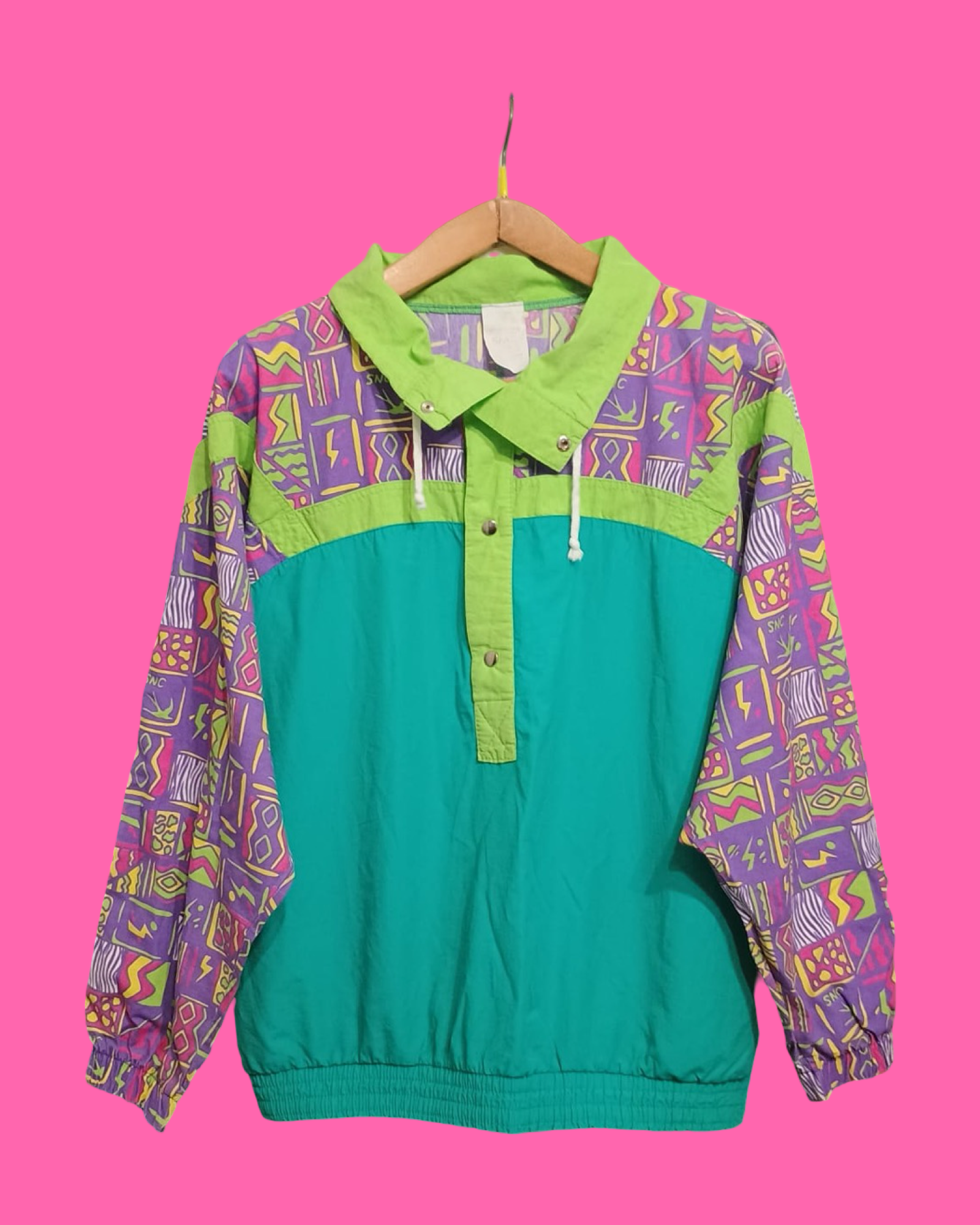 Vintage Multicolor Fantasy 90's Sweatshirt Unisex Size M