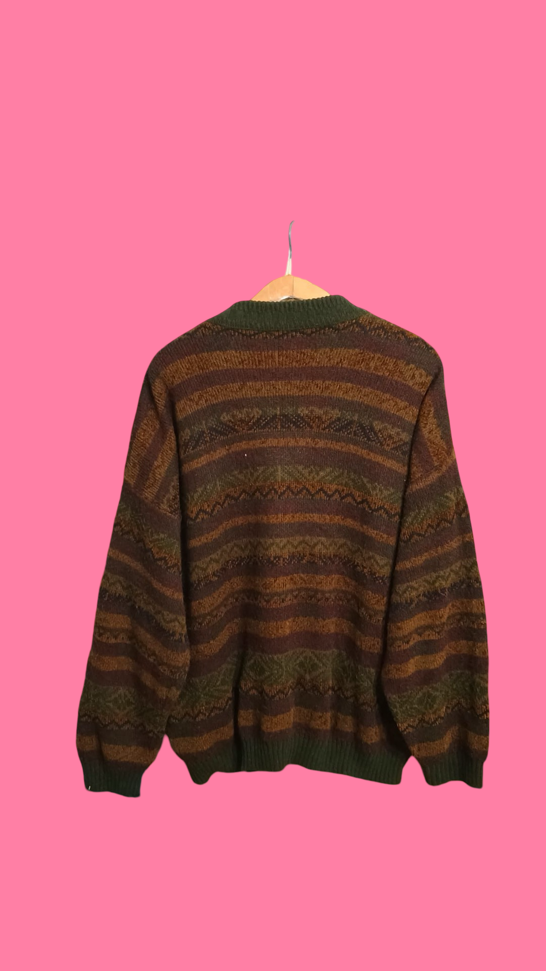 Vintage Multicolor Fantasy 90's Sweater Unisex Size XL