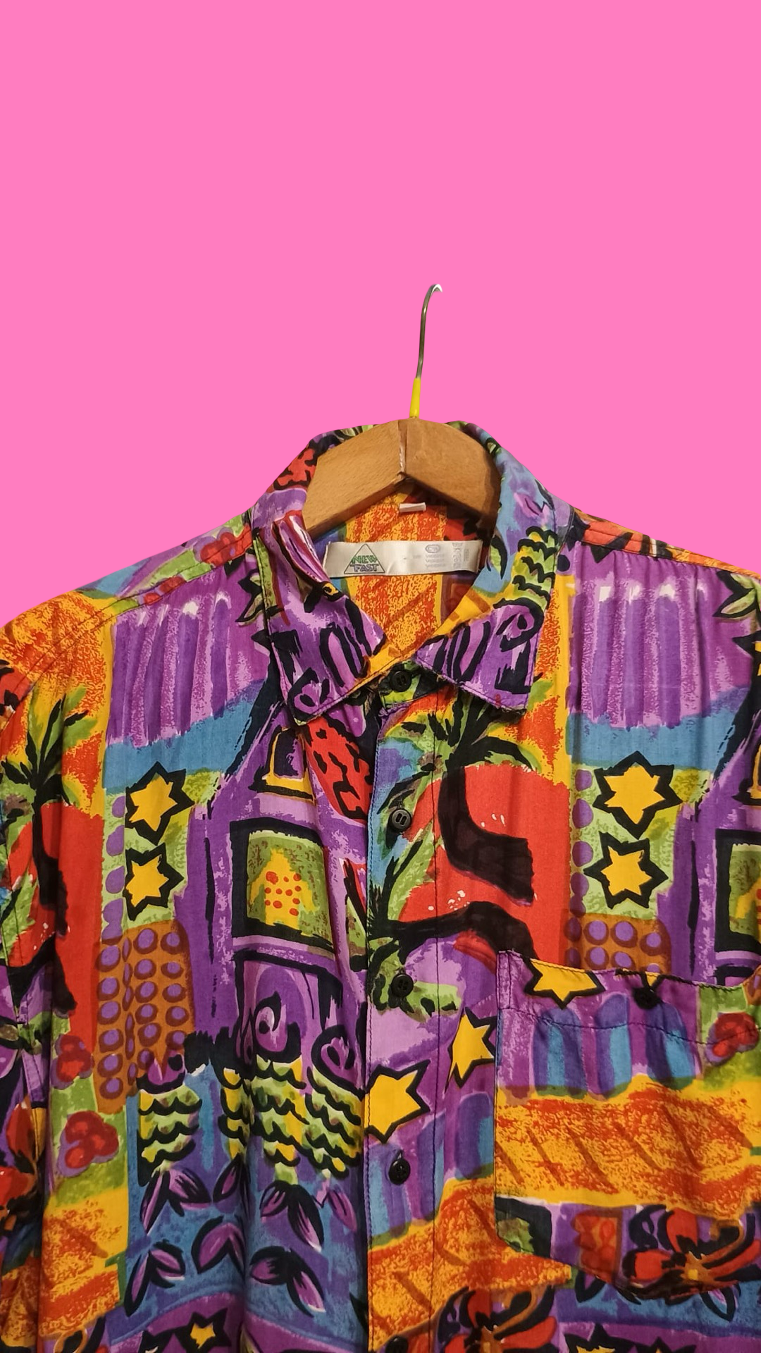 Vintage Multicolor Fantasy 90's Shirt Unisex Size XL