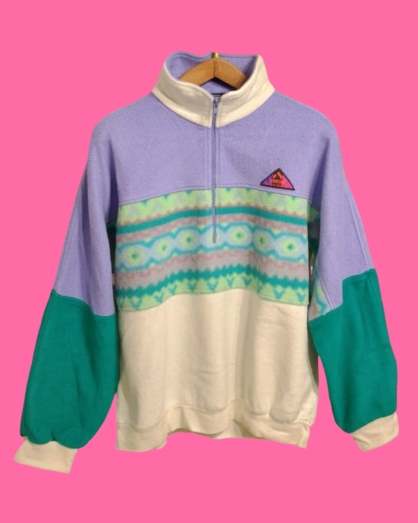 Vintage Multicolor Fantasy 90's Sweatshirt Unisex Size L