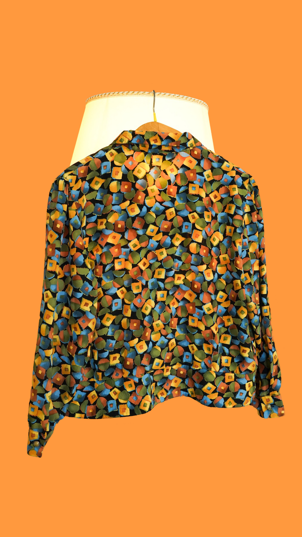 Vintage Multicolor Fantasy Shirt Woman Size S