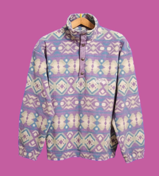 Pile Vintage Fila Multicolor A Fantasia Anni 90 Woman Size L