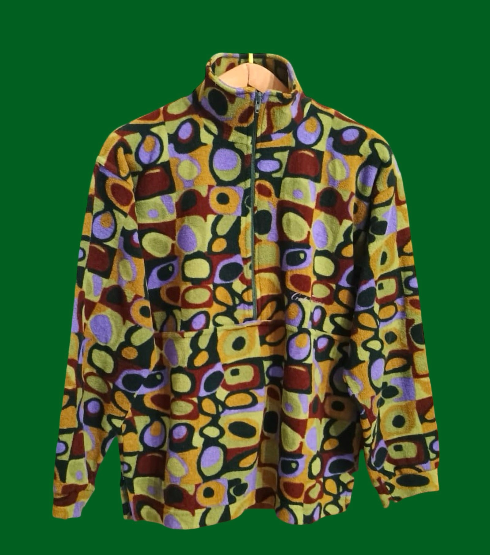 Vintage Multicolor Fantasy 90's Fleece Woman Size M