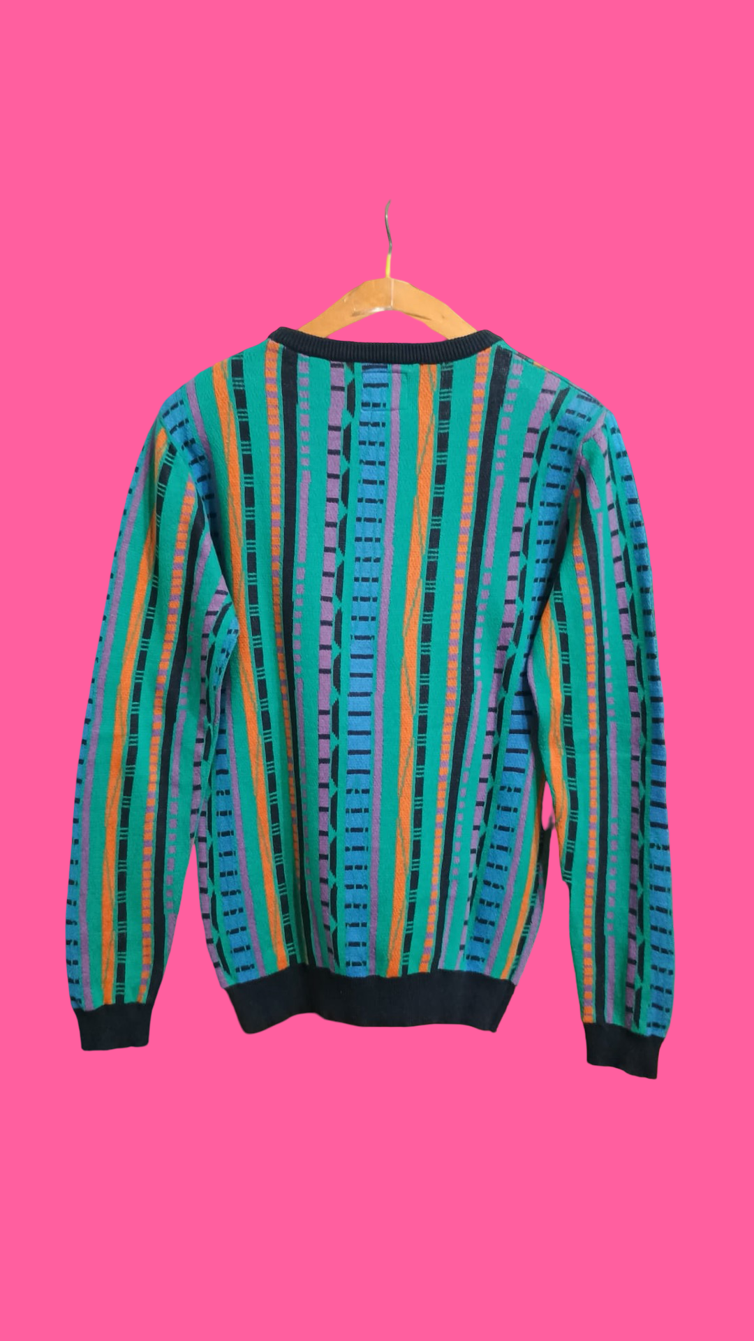 Vintage Multicolor Fantasy 00's Sweater Unisex Size S