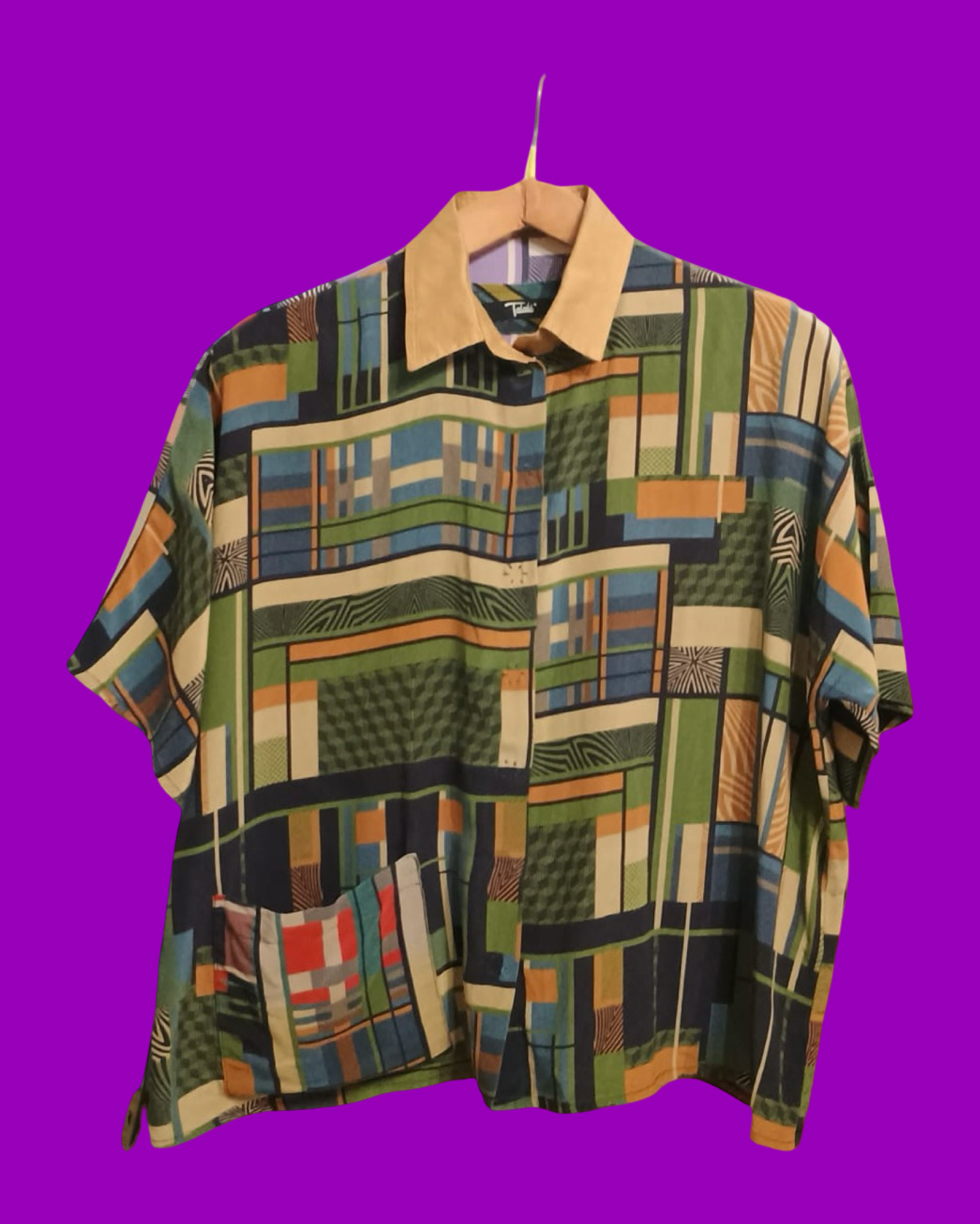 Vintage Multicolor Fantasy 90's Shirt Unisex Size M