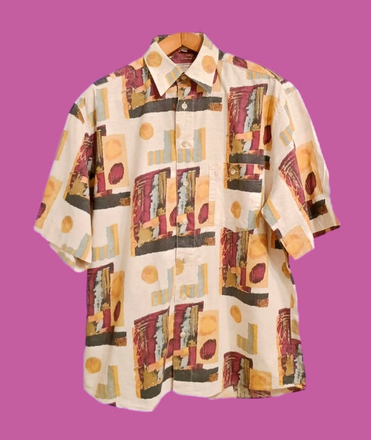 Vintage Multicolor Fantasy 90's Shirt Unisex Size XL
