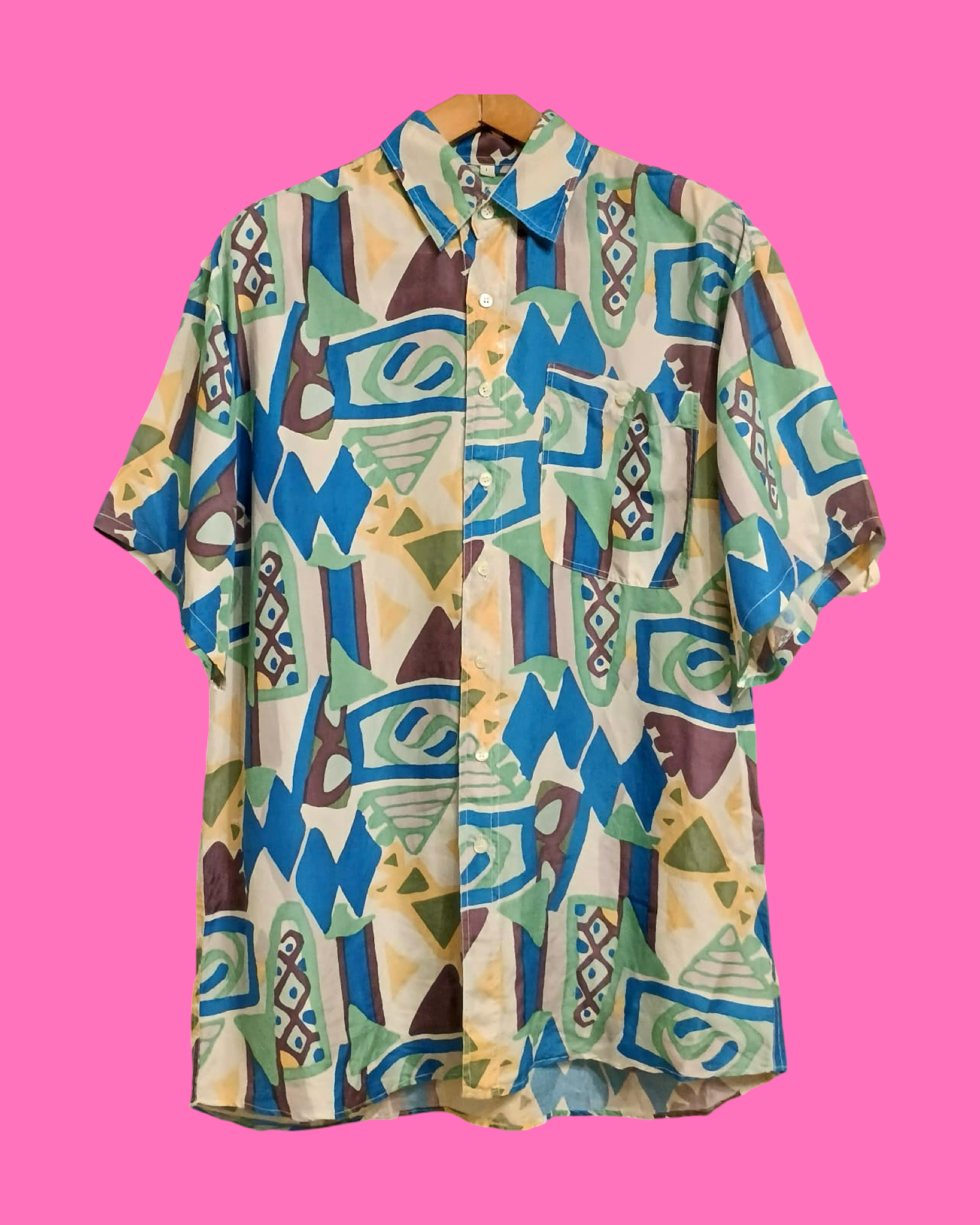 Vintage Multicolor Fantasy 90's Shirt Unisex Size L