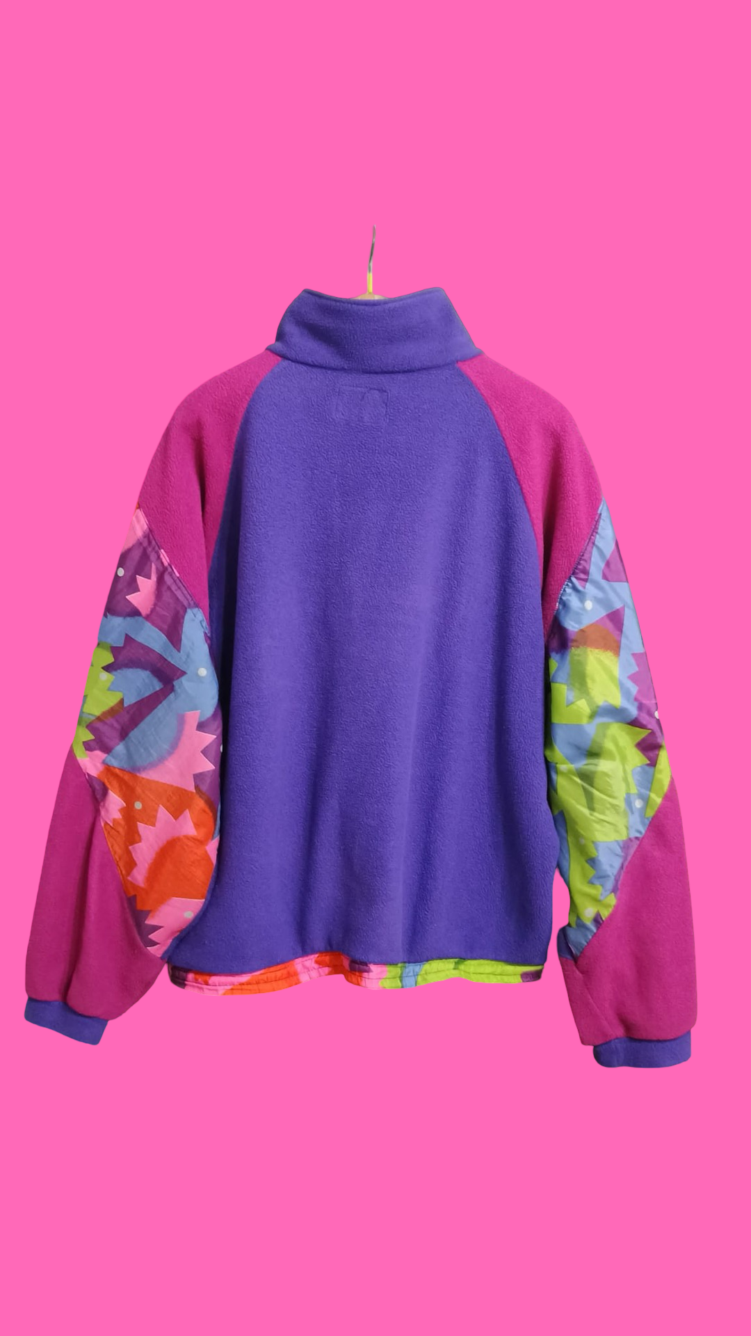 Vintage Multicolor Fantasy 90's Fleece Unisex Size M