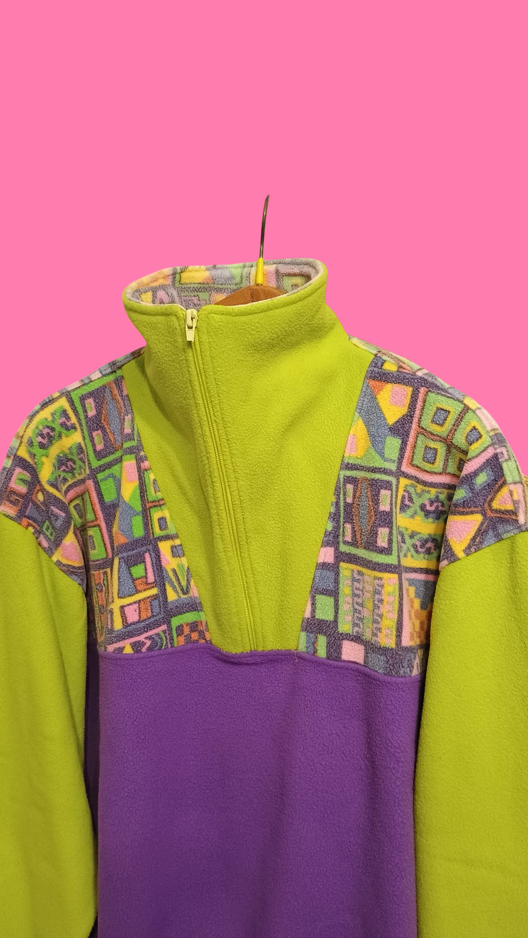 Vintage Multicolor Fantasy 90's Sweatshirt Unisex Size L