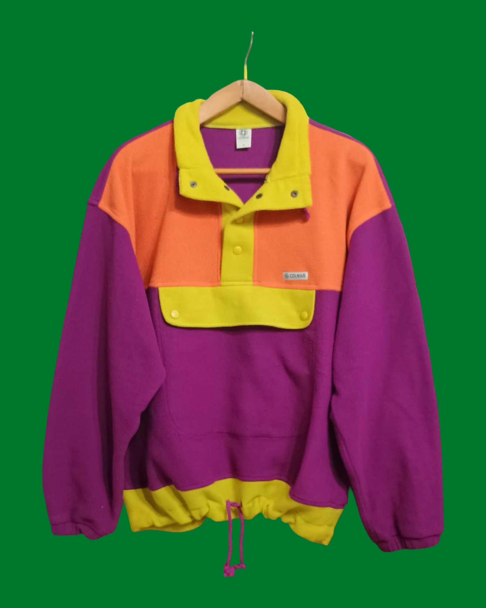 Vintage Multicolor Fantasy 90's Colmar Fleece Unisex Size L