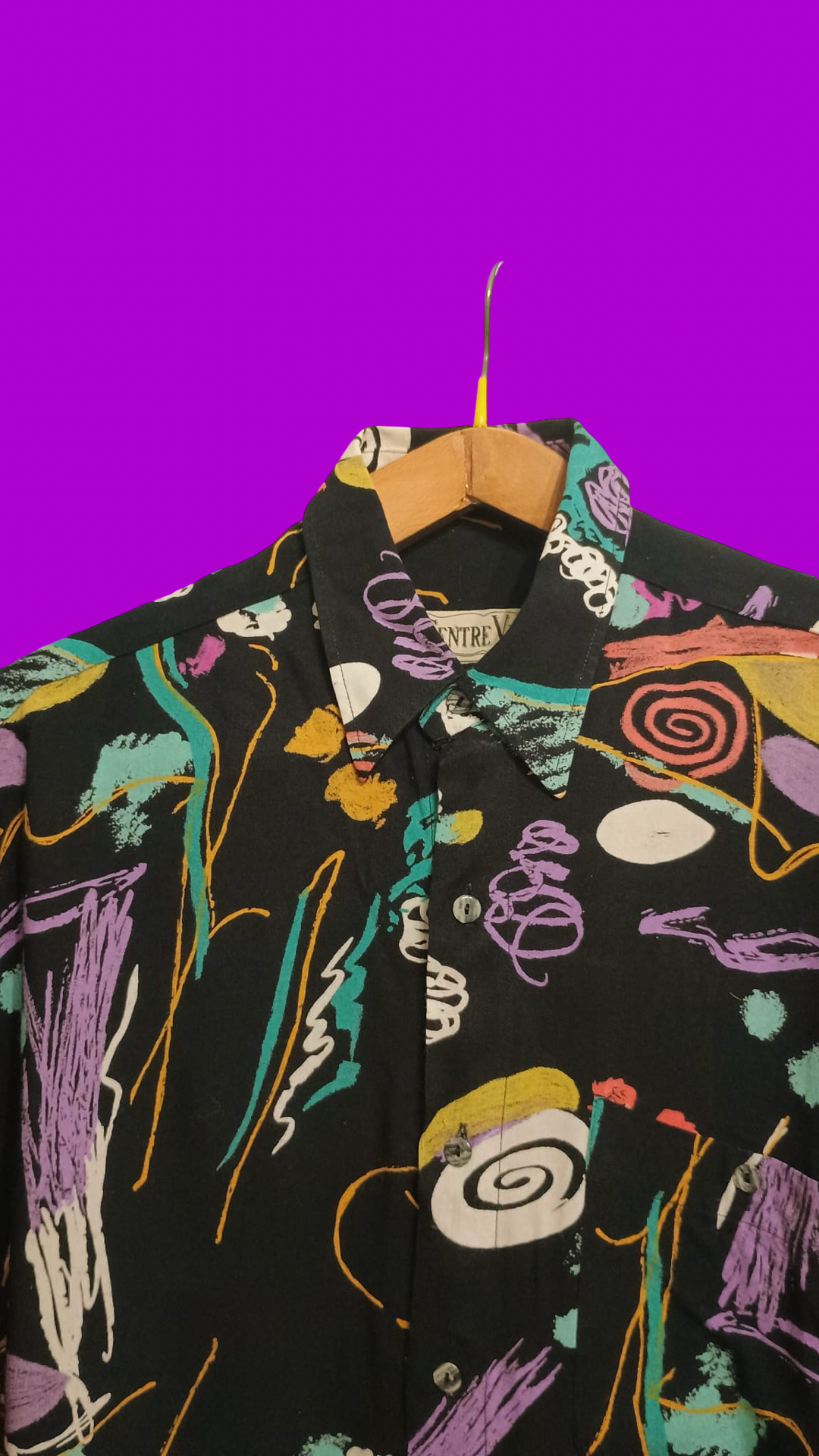 Vintage Multicolor Fantasy 90's Shirt Unisex Size XL
