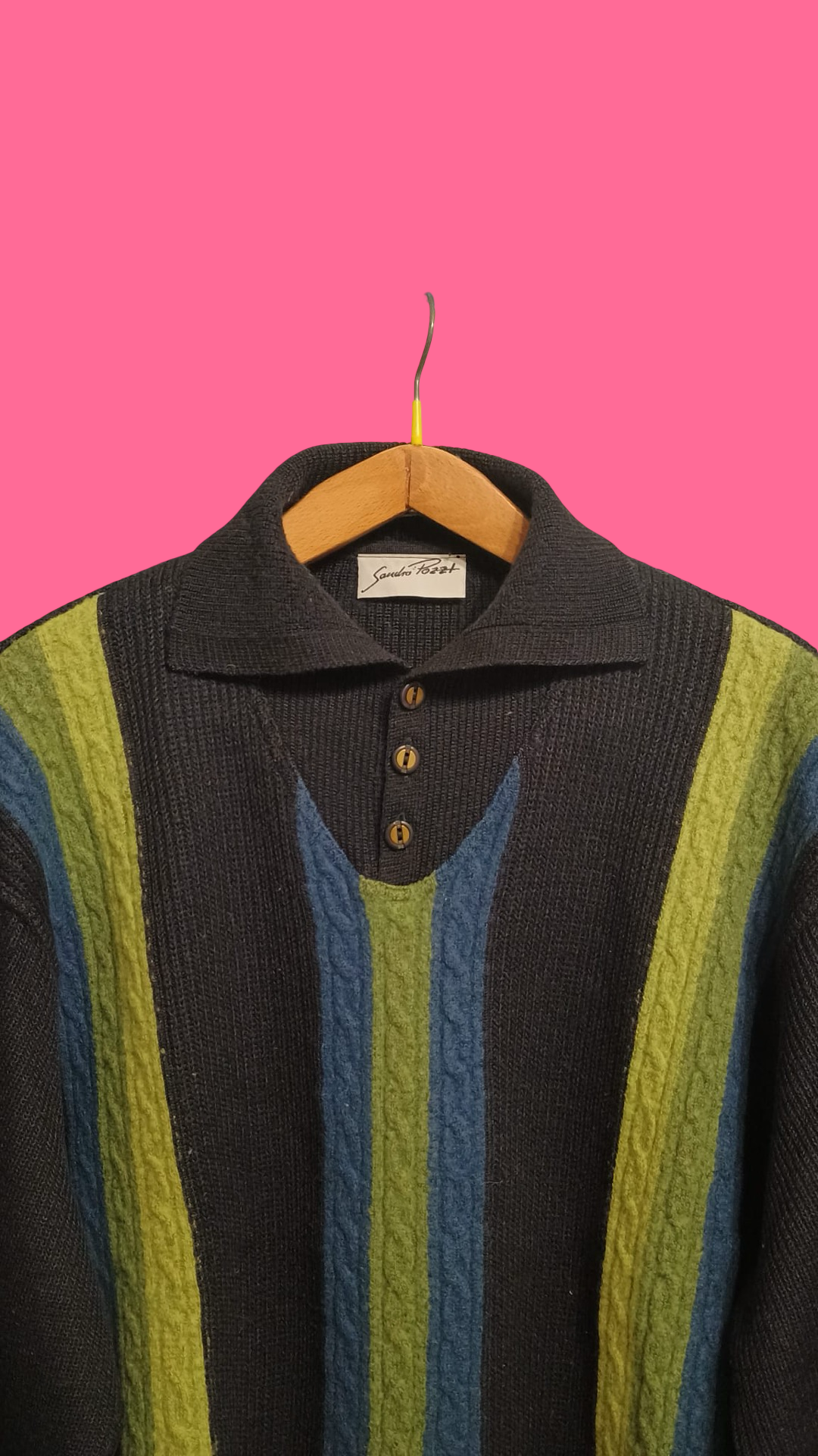 Vintage Multicolor Fantasy 90's Sweater Unisex Size XL