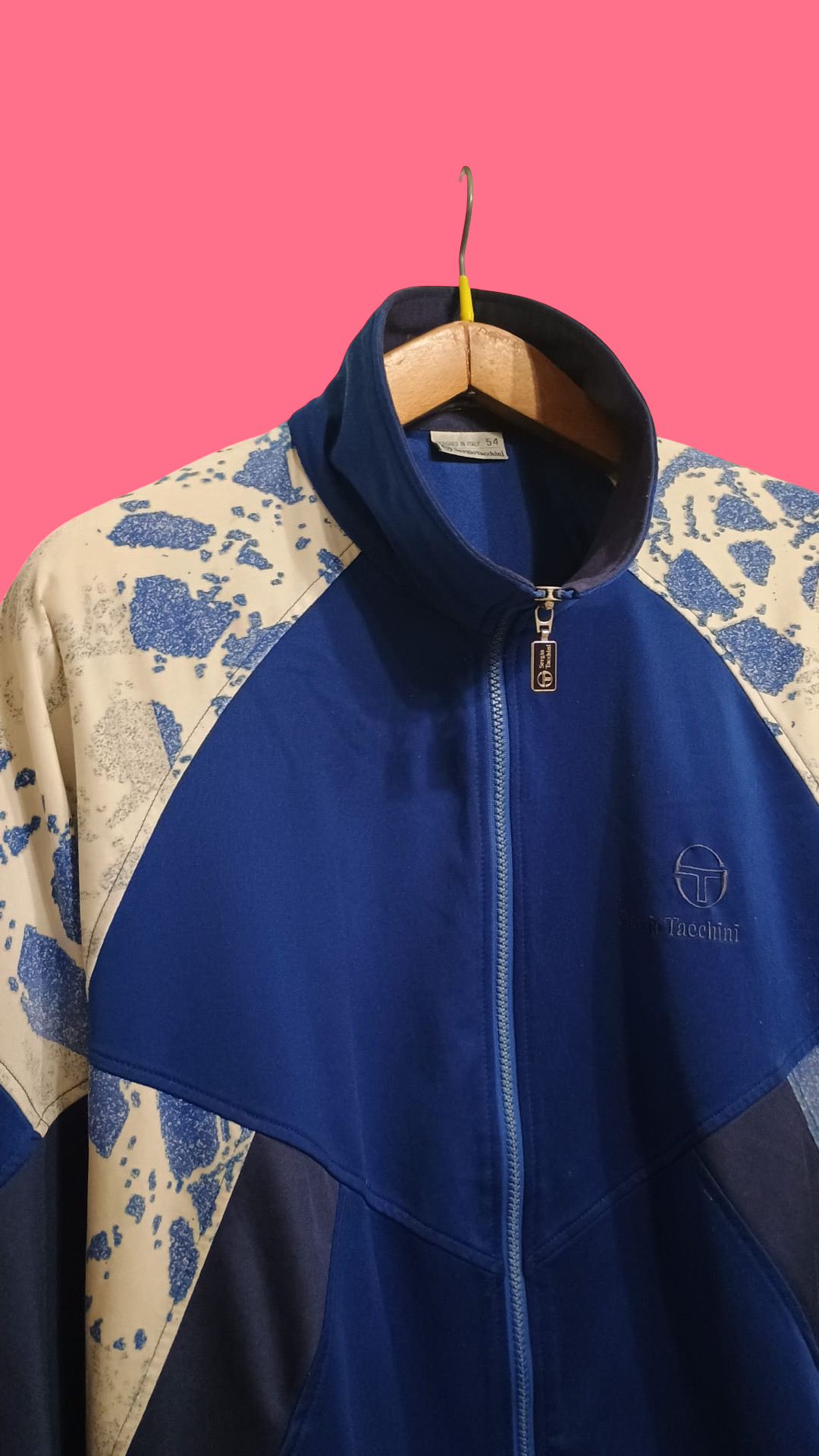Vintage Multicolor Fantasy 90's Sergio Tacchini Sweatshirt Unisex Size L