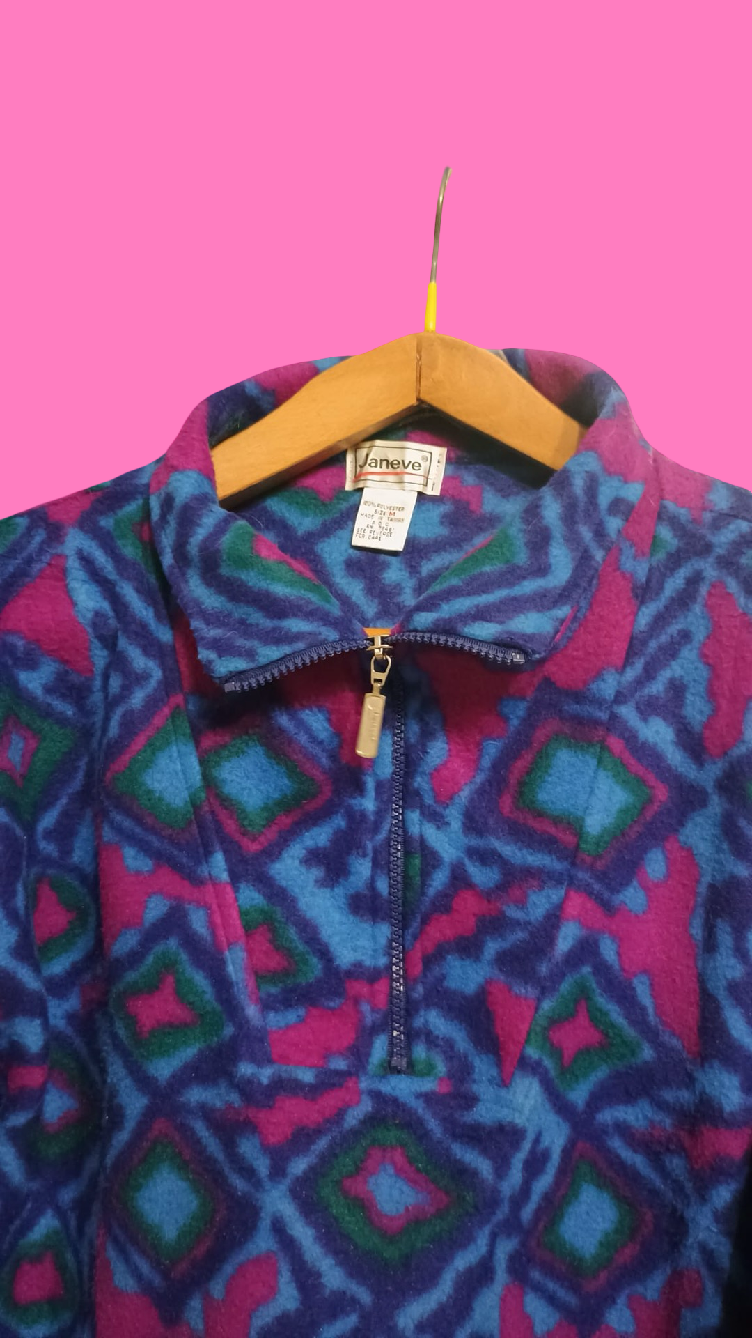 Vintage Multicolor Fantasy 90's Sweatshirt Unisex Size L