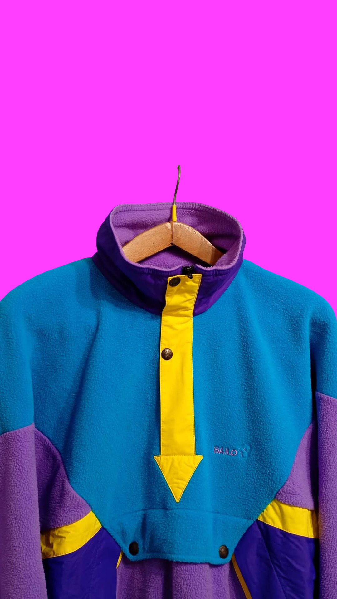 Vintage Multicolor Fantasy 90's Rare Fleece Unisex Size XL