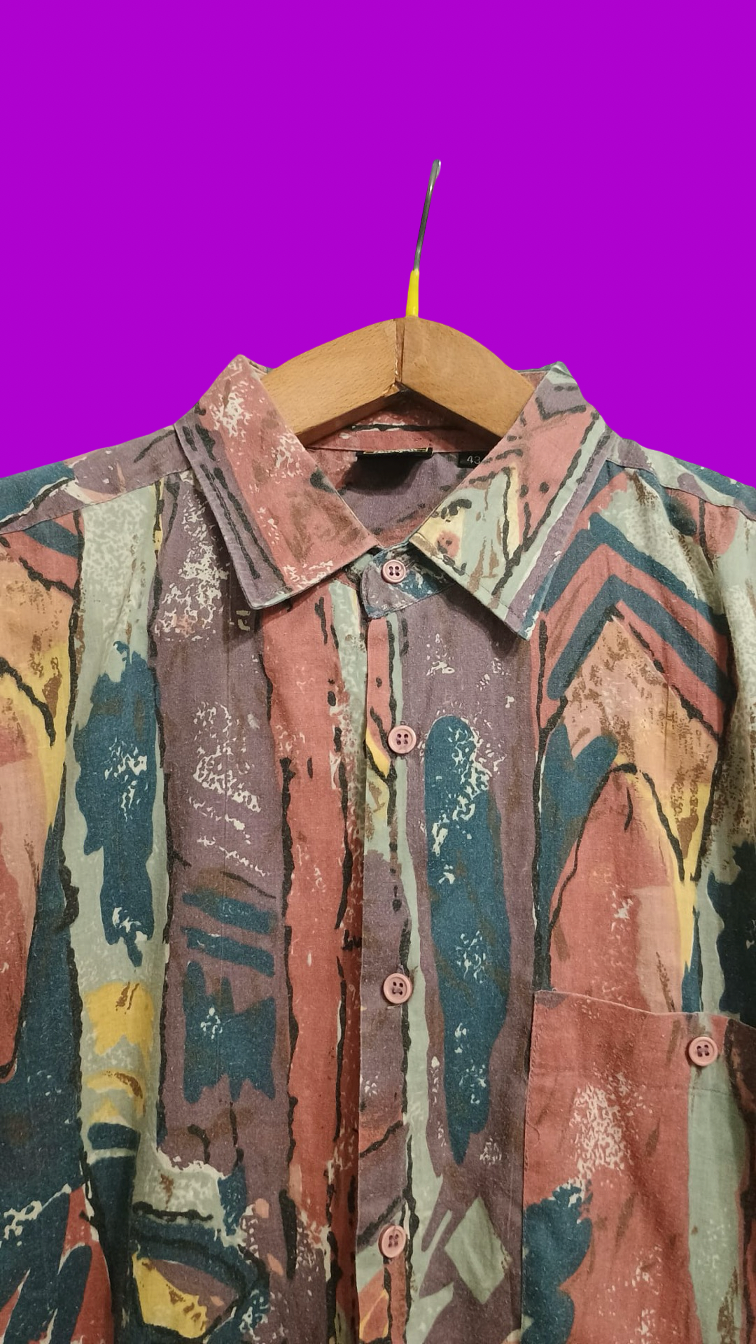 Vintage Multicolor Fantasy 90's Shirt Unisex Size XL